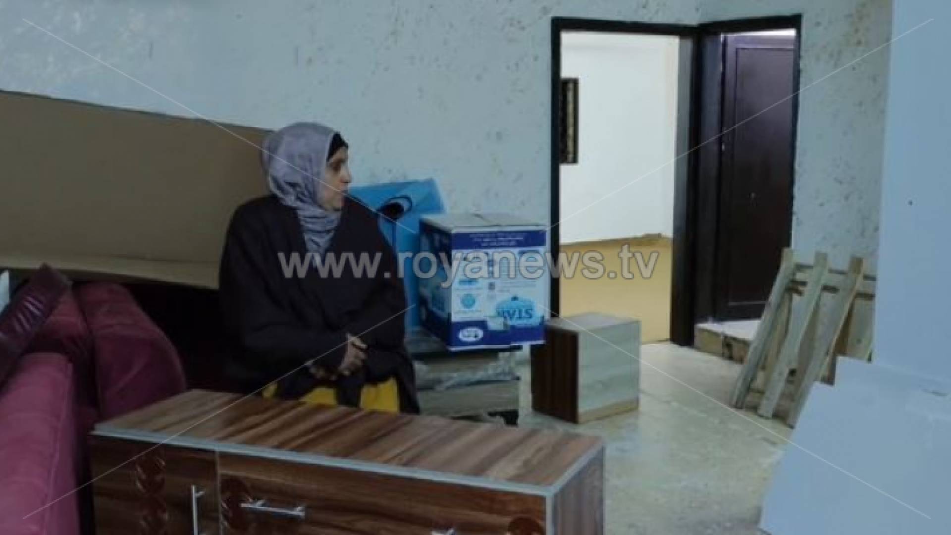 سيدة جرش تسكن في منزلها الجديد