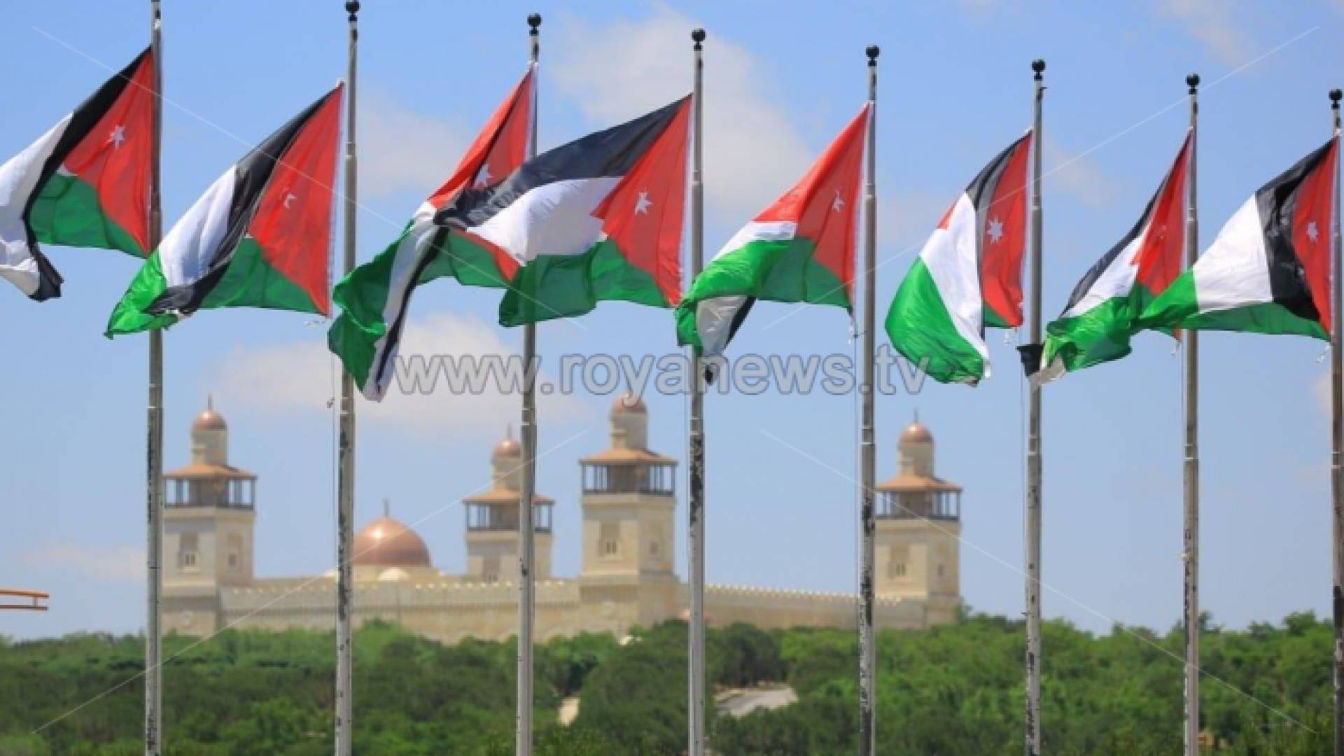 العلم الأردني