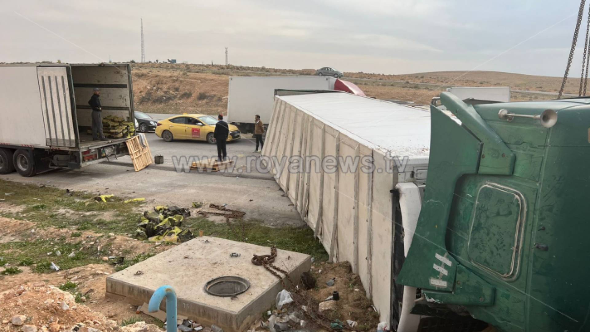 جانب من الحادث