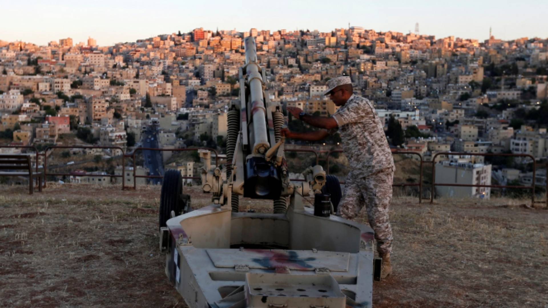 إطلاق مدفع رمضان في الأردن "أرشيفية"