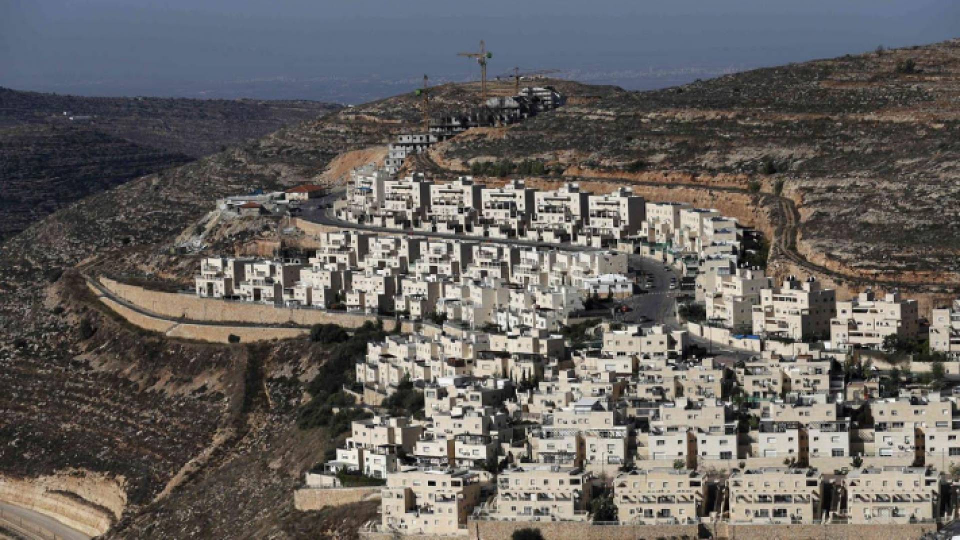 حي استيطاني في أراضي الضفة الغربية