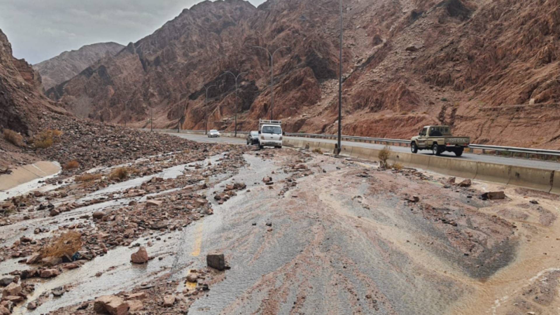 سيول في العقبة