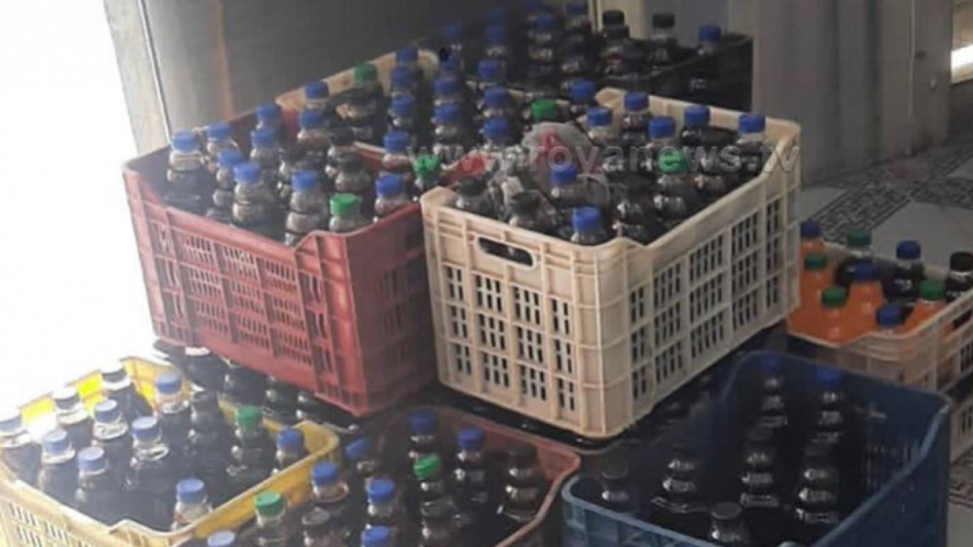 العصائر المضبوطة