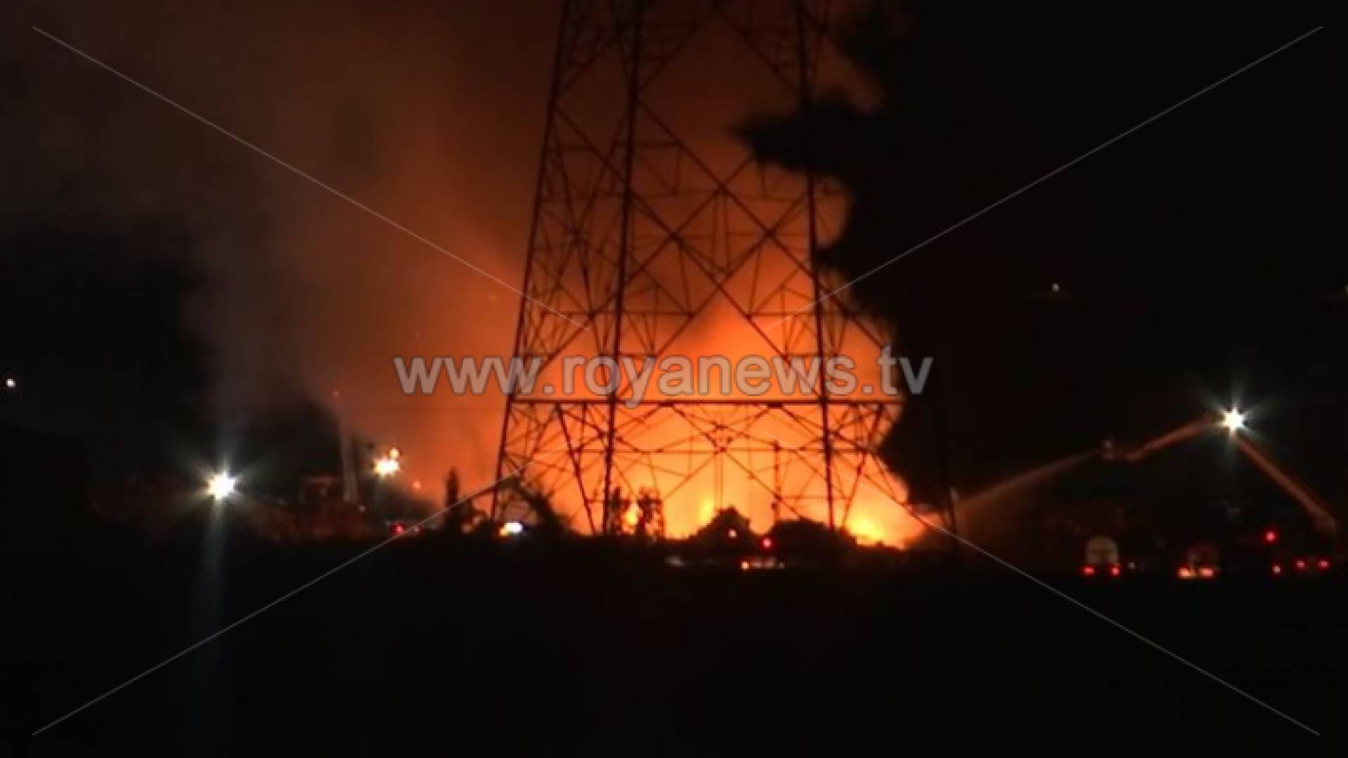 حريق بمصنع في الجيزة