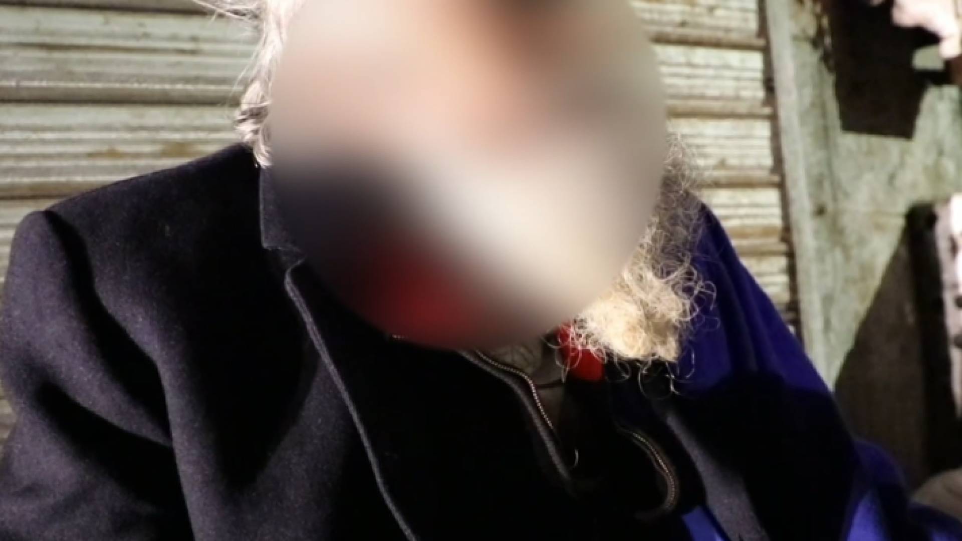 صورة المشرد كما ظهر في الفيديو