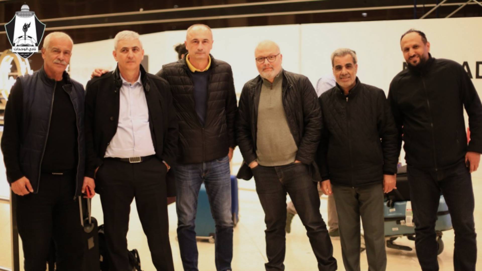 من استقبال المدرب