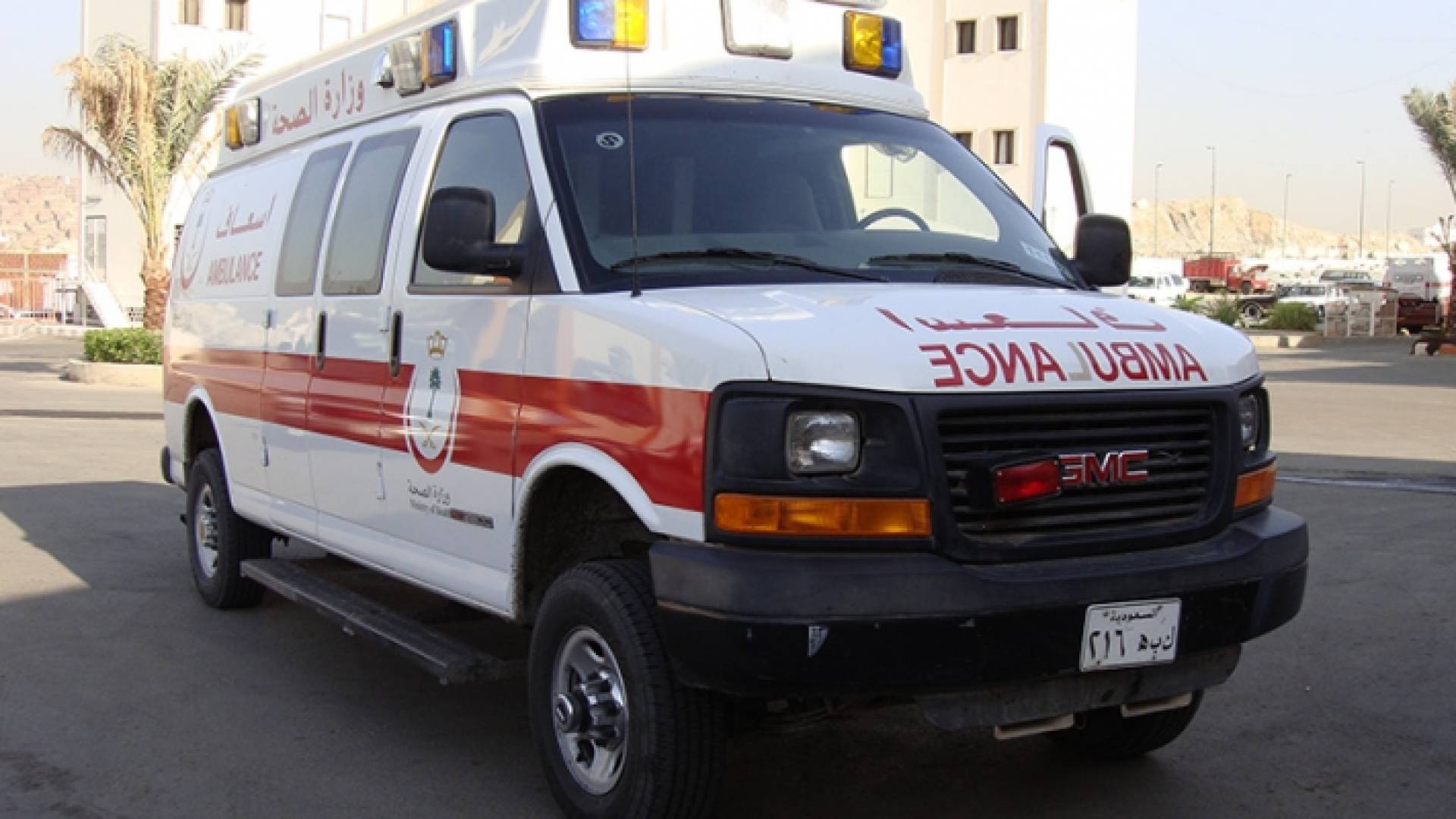 مركبة إسعاف سعودية