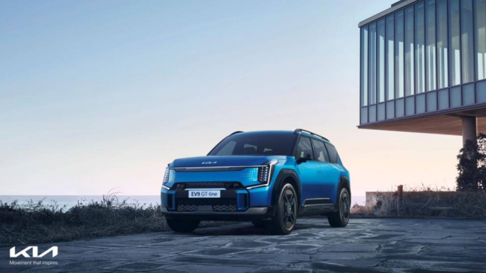 صورة خارجية لسيارة كيا EV9