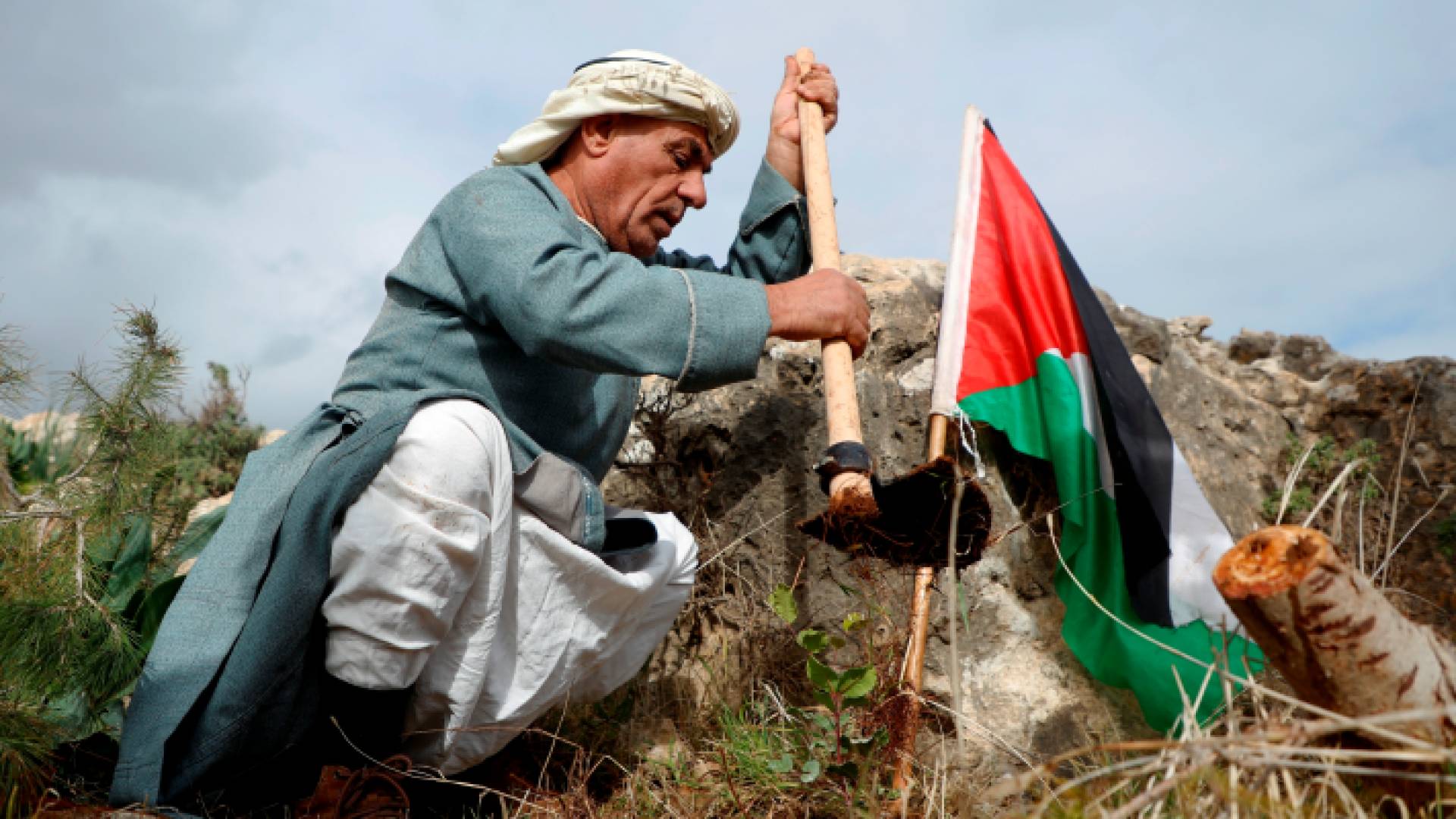 فلاح فلسطيني