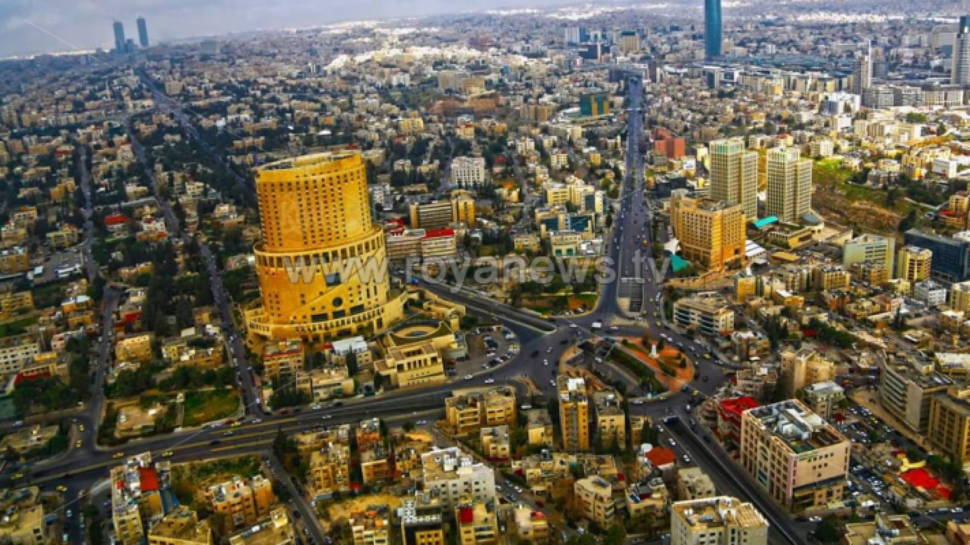 منظر عام للعاصمة عمان