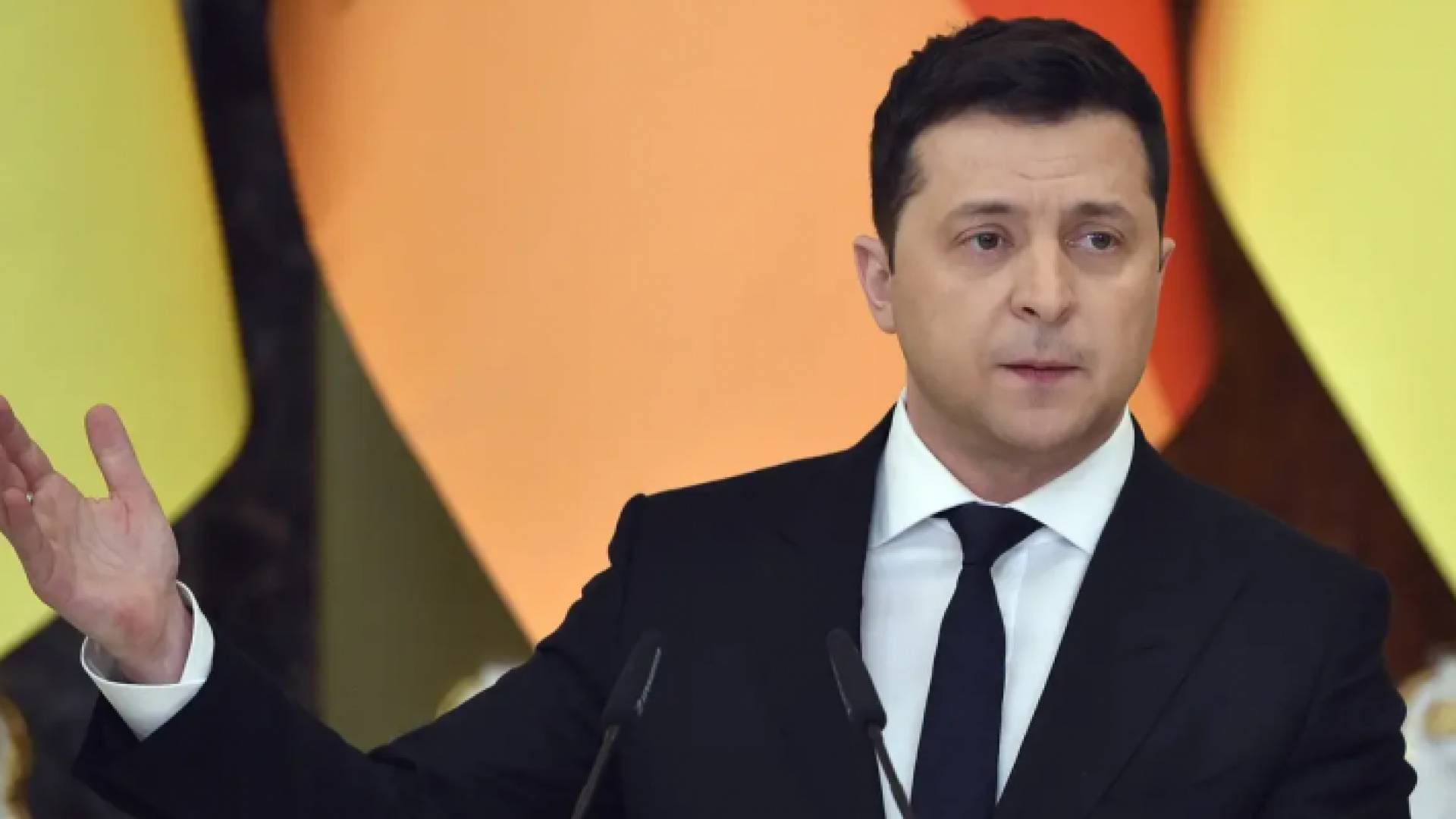 الرئيس الأوكراني فولوديمير زيلينسكي