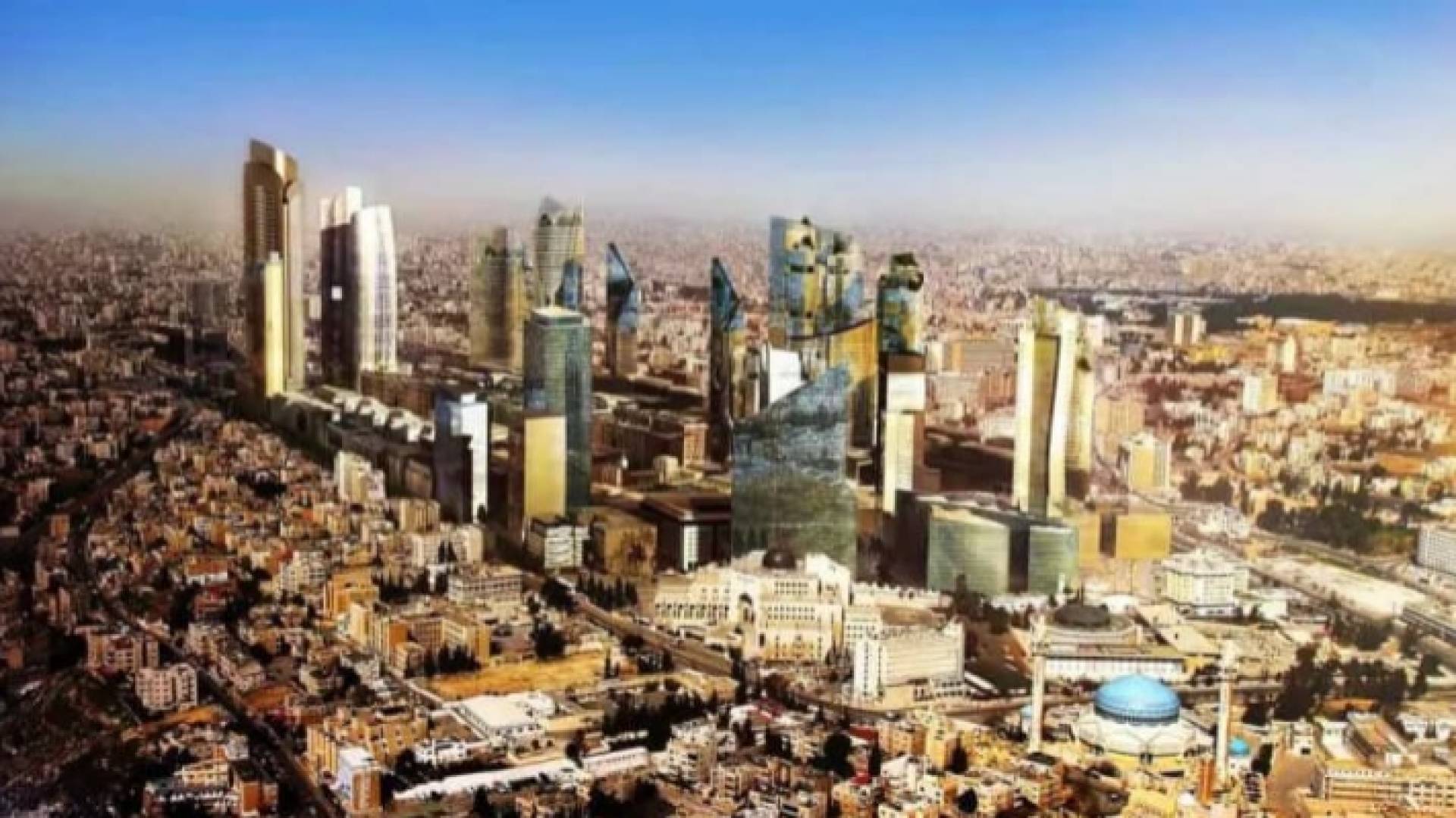 لقطة عامة للعاصمة عمان