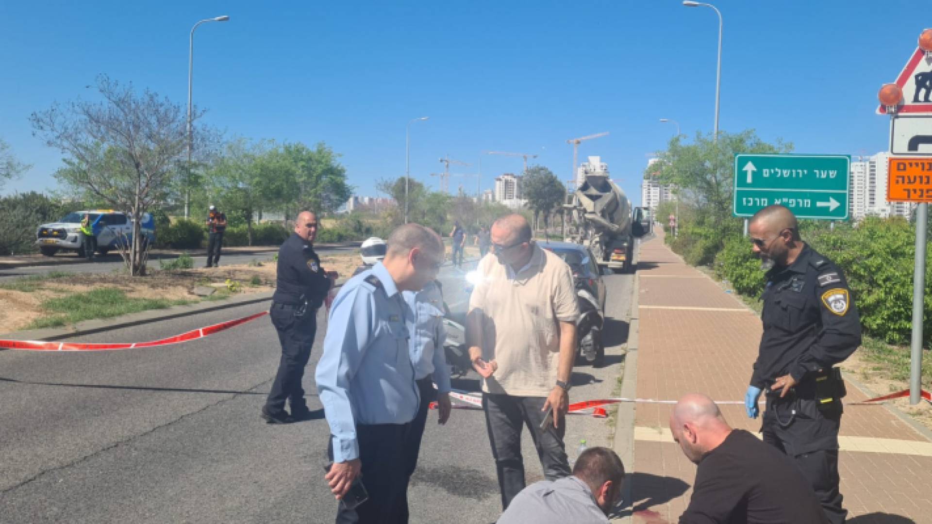 من موقع الحادث