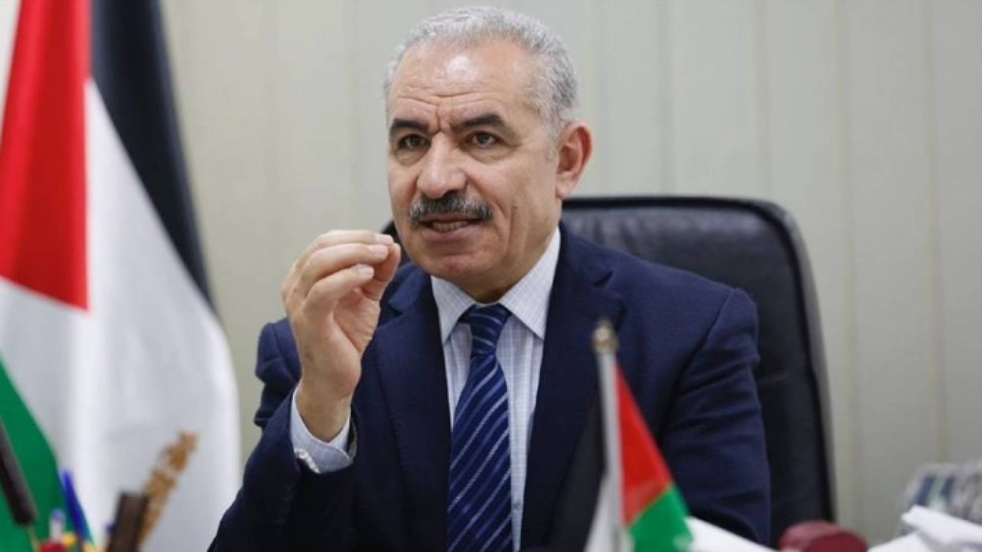 رئيس الوزراء الفلسطيني محمد اشتية