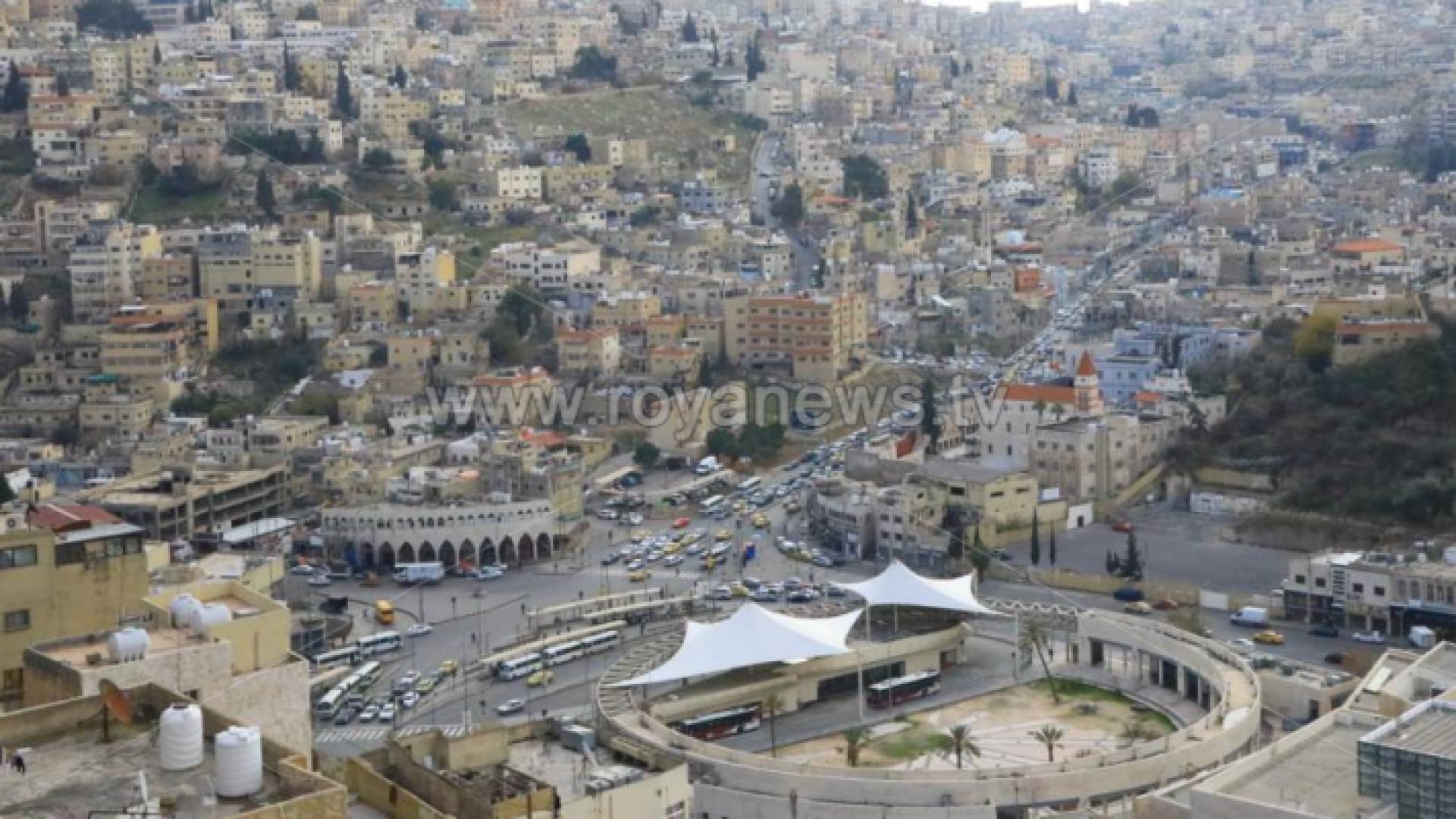 منظر عام للعاصمة عمان