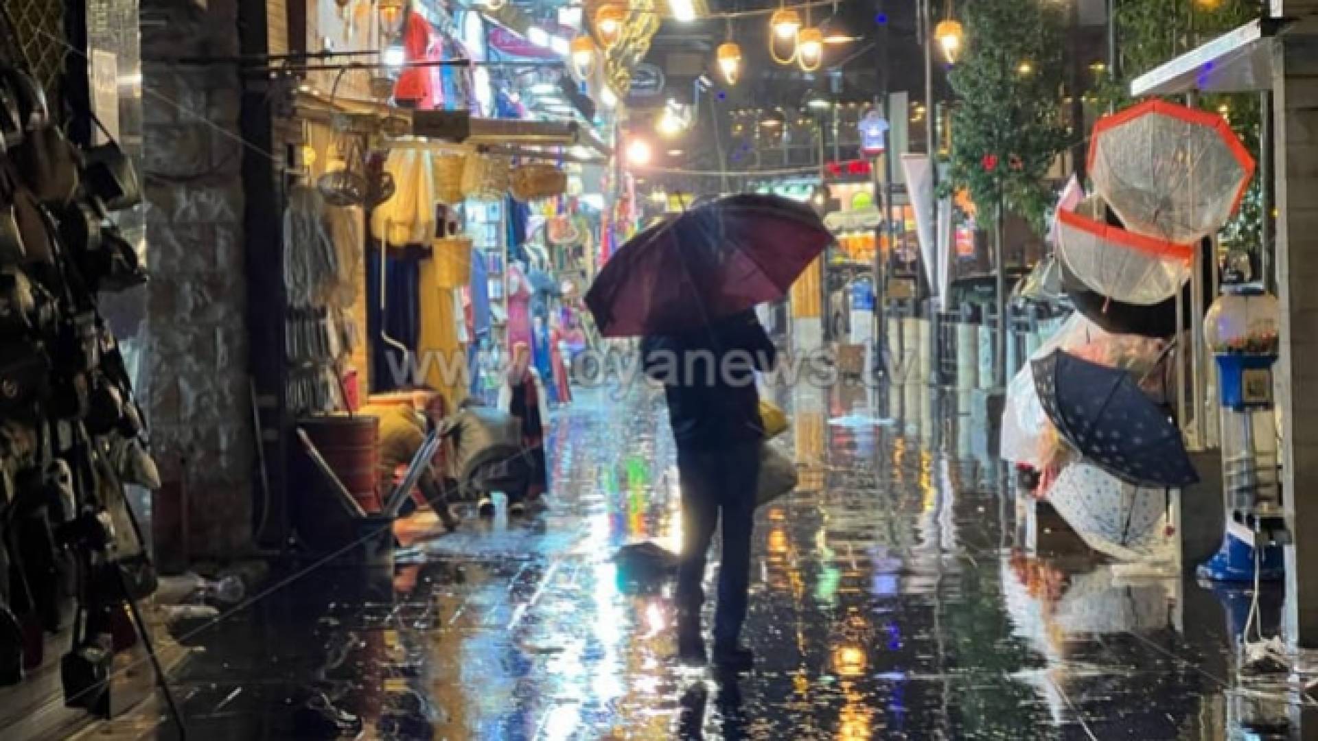 أجواء ماطرة في العاصمة عمان