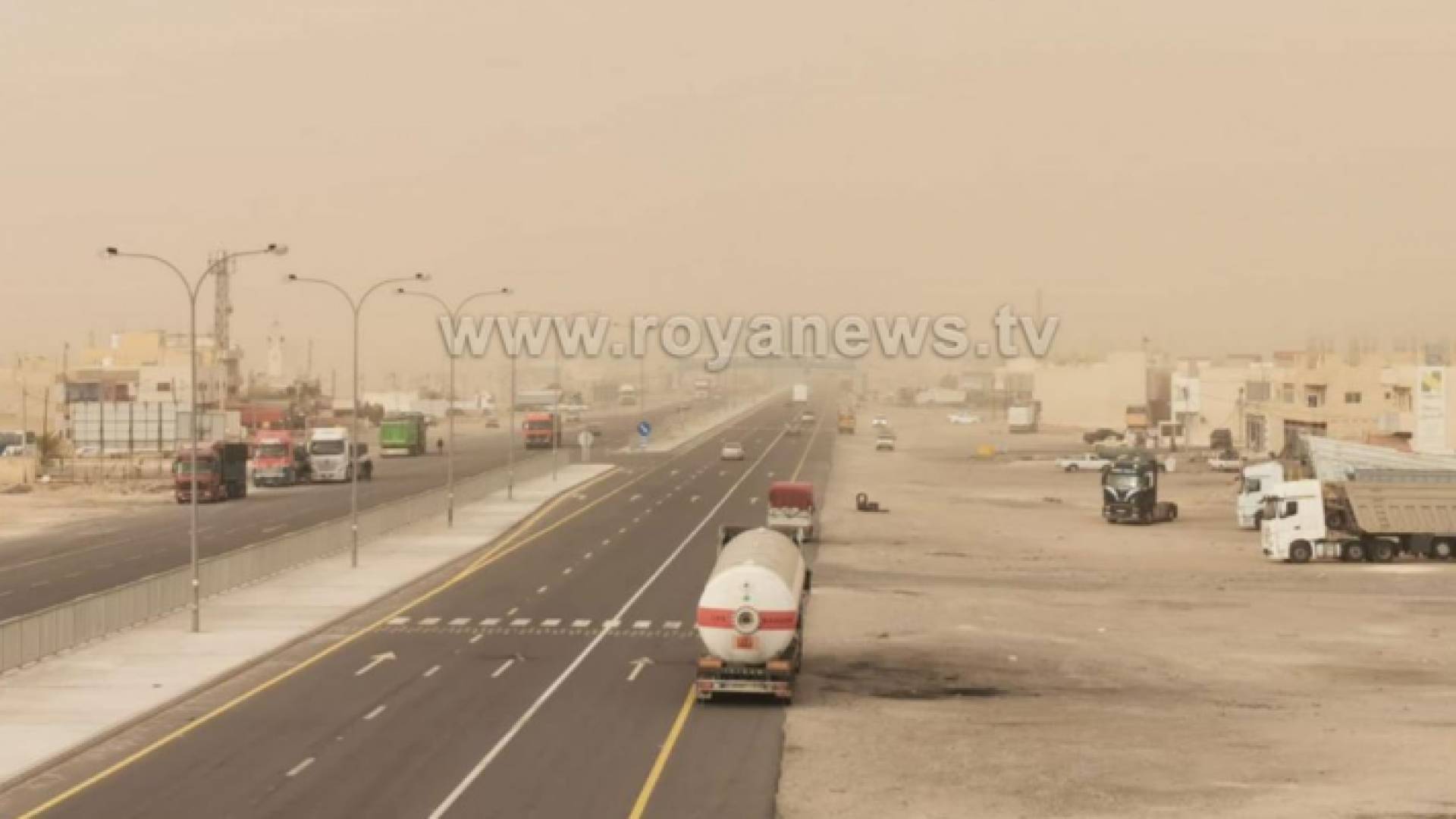 أجواء مغبرة في الأردن "أرشيفية"