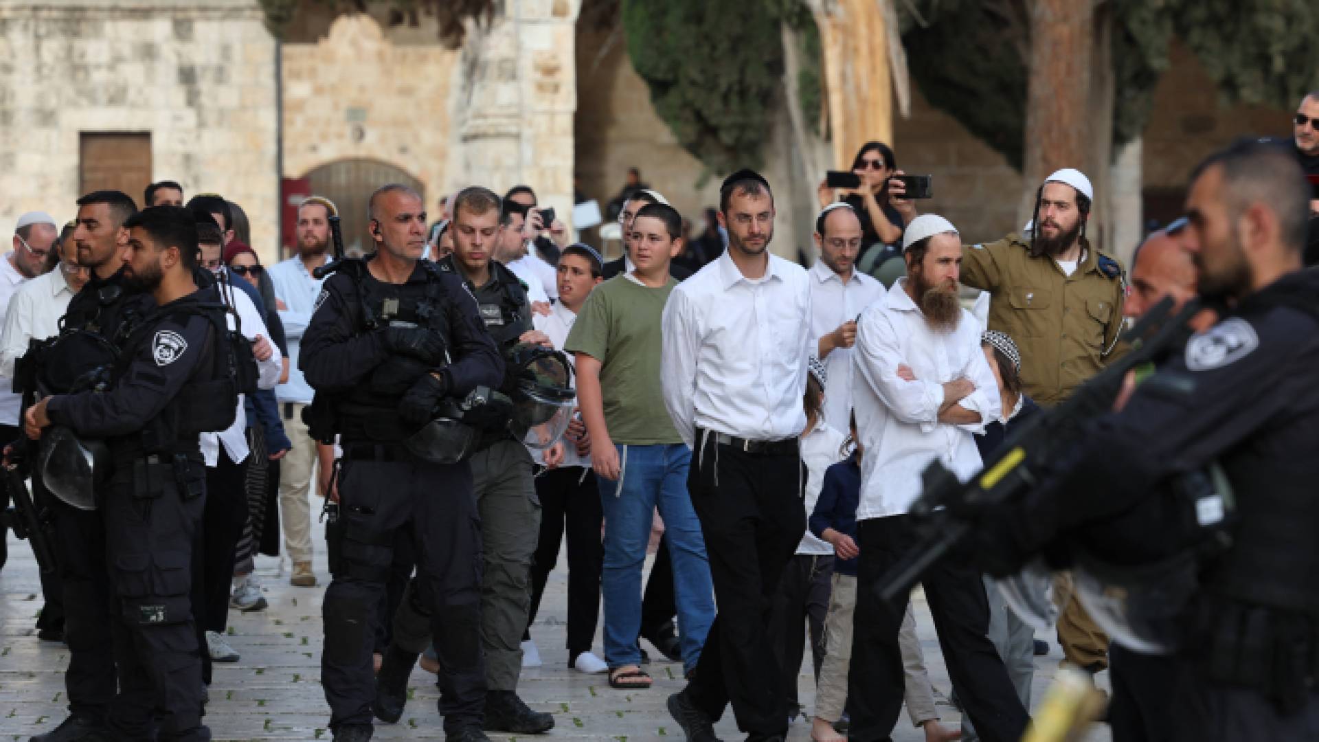 جانب من اقتحامات المستوطنين للمسجد الأقصى المبارك