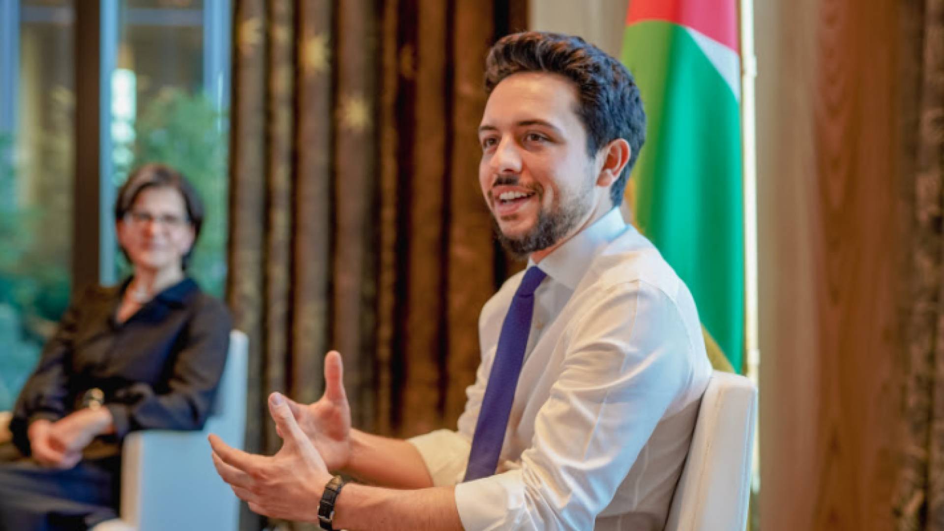 ولي العهد الأمير حسين بن عبدالله