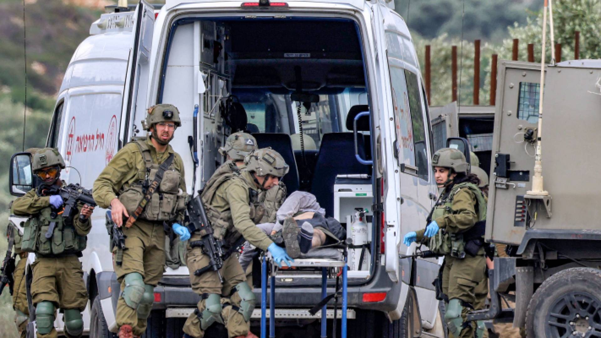 الصورة من مكان العملية