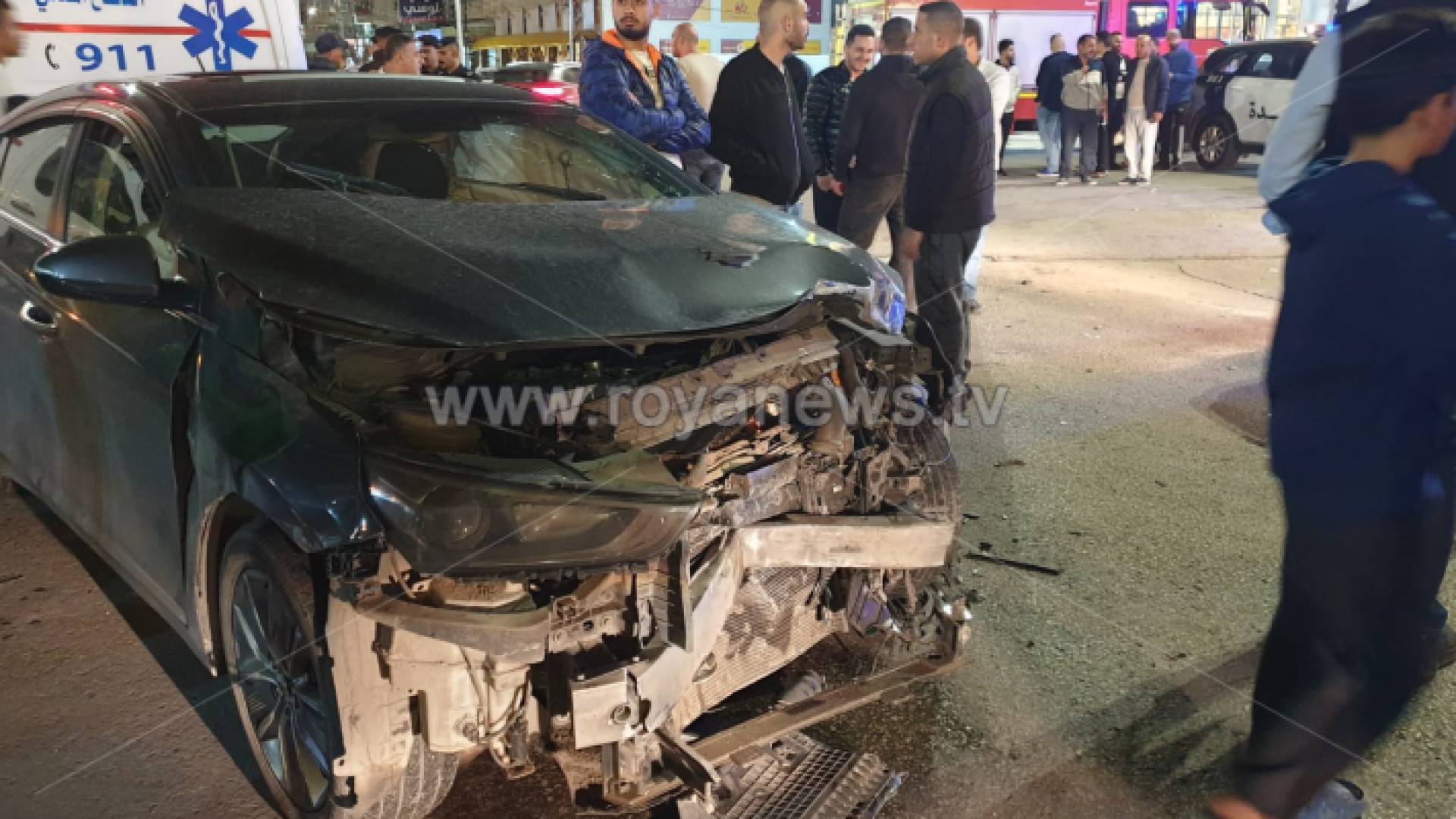 صورة من الحادث