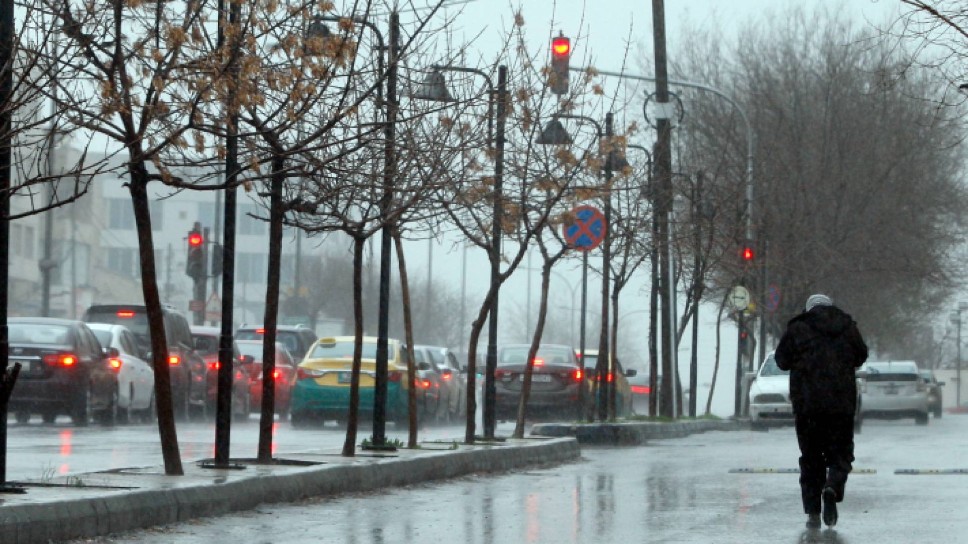 أجواء ماطرة في الأردن "أرشيفية"