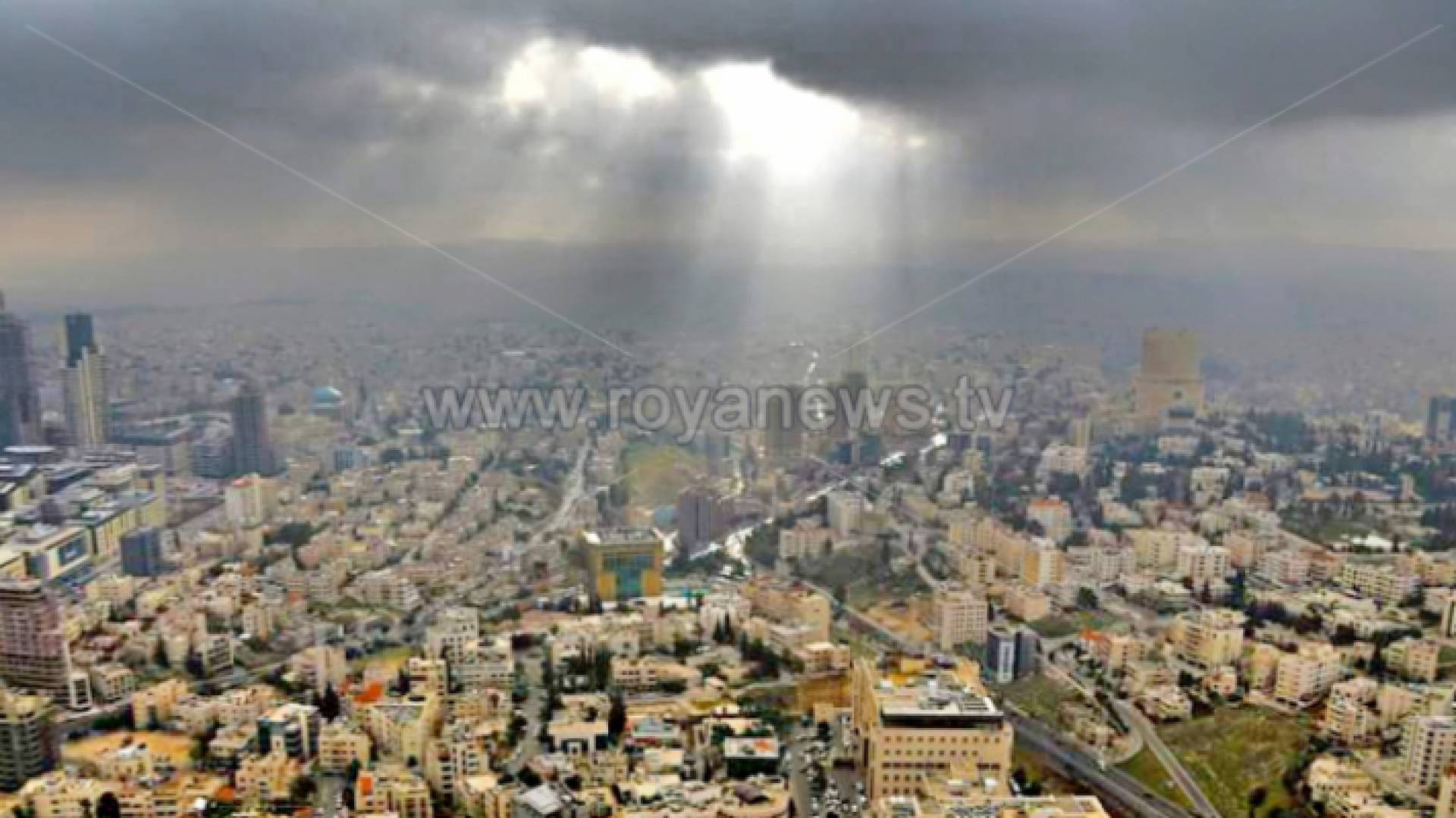 سماء العاصمة عمان