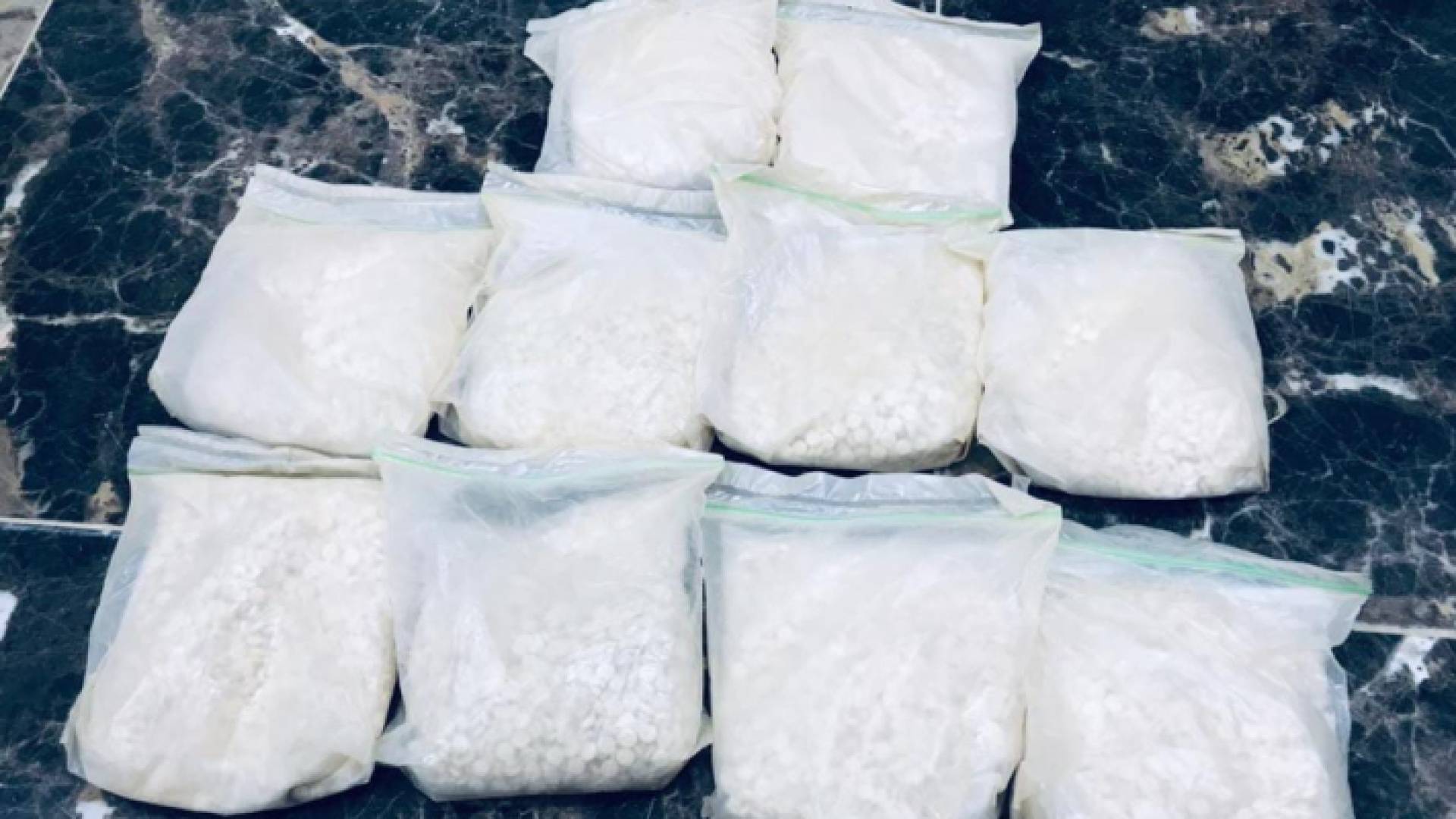 المخدرات المضبوطة