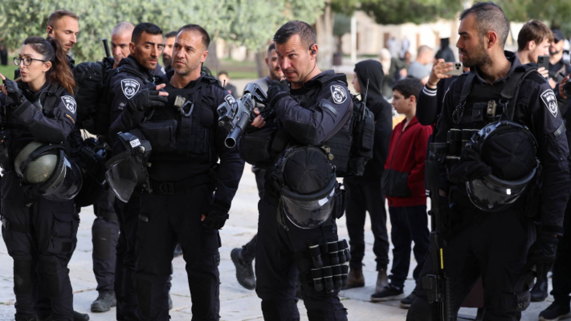 عناصر من شرطة الاحتلال الإسرائيلي