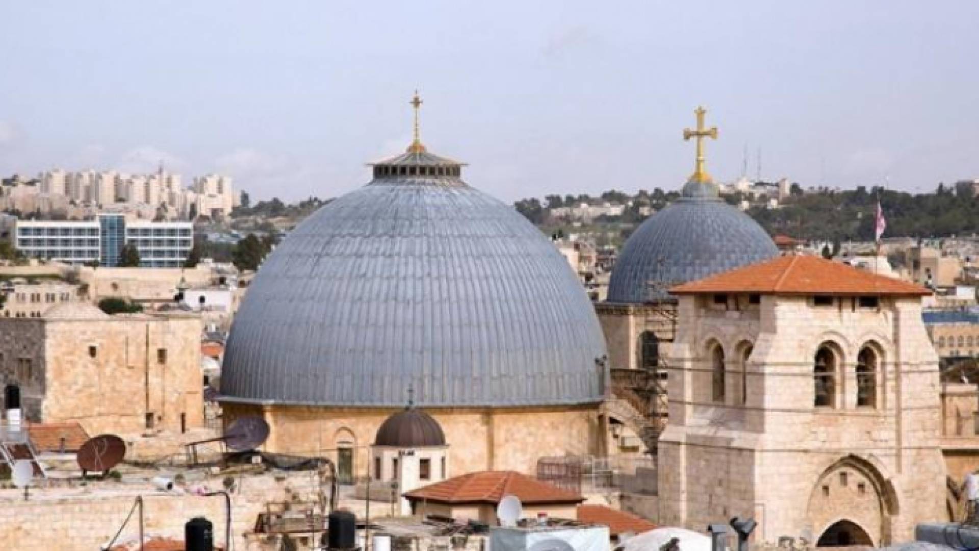 منظر عام لكنائس في القدس