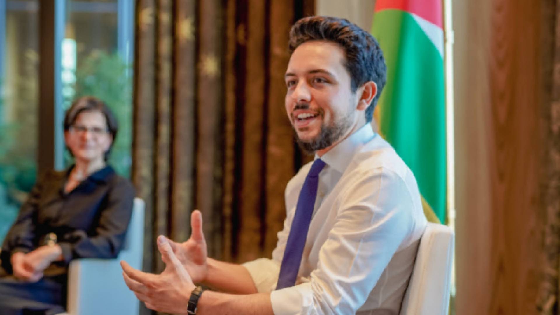 ولي العهد الأمير حسين بن عبدالله