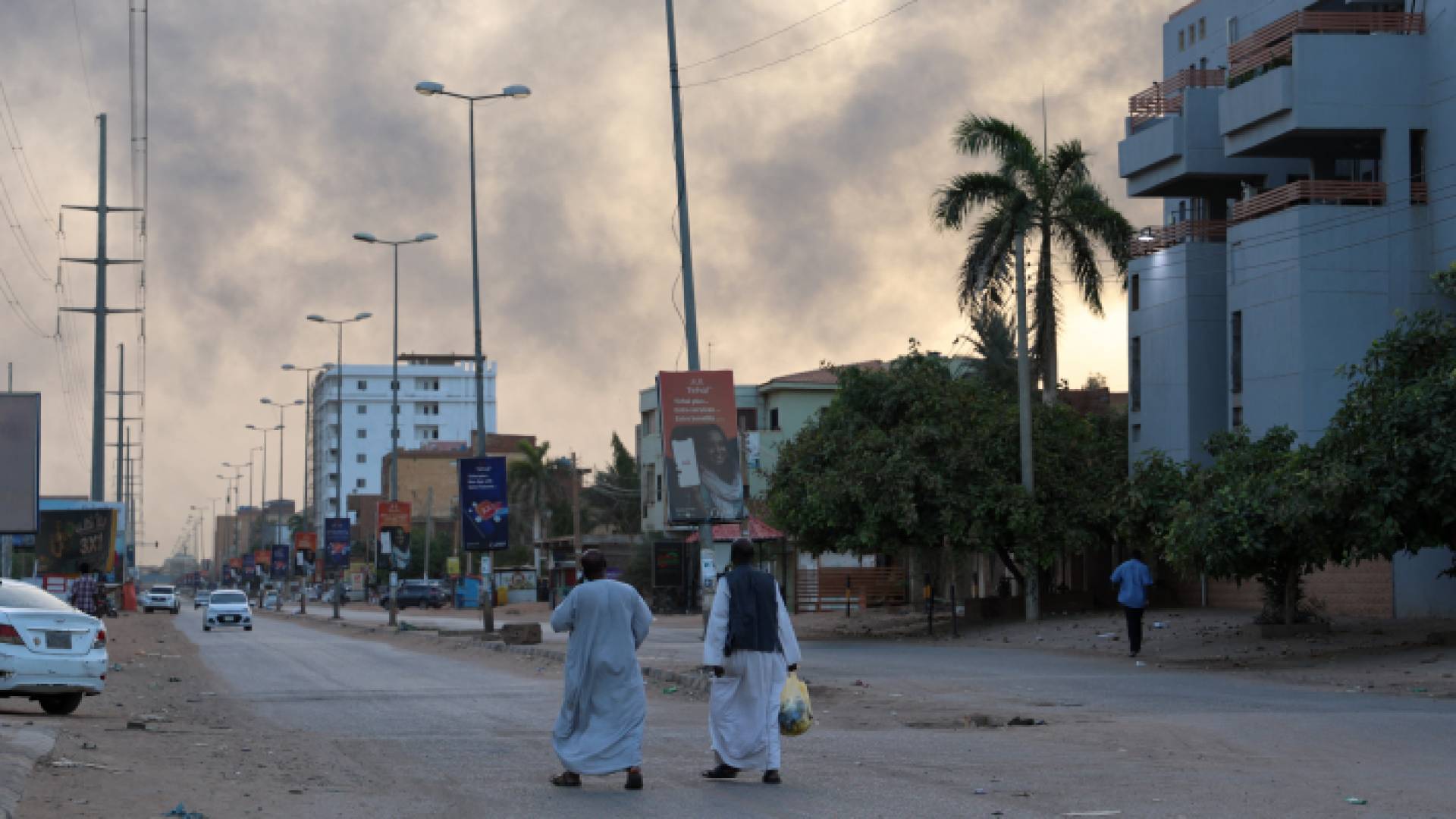 العاصمة السودانية أثناء الأحداث