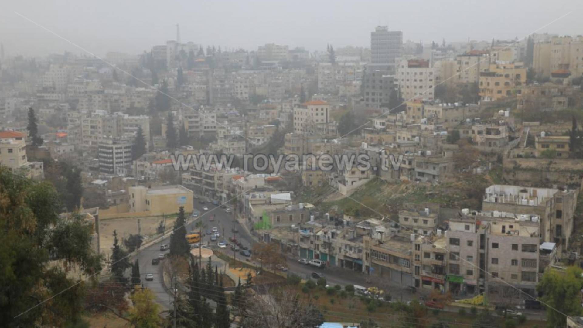 منظر عام للعاصمة عمان