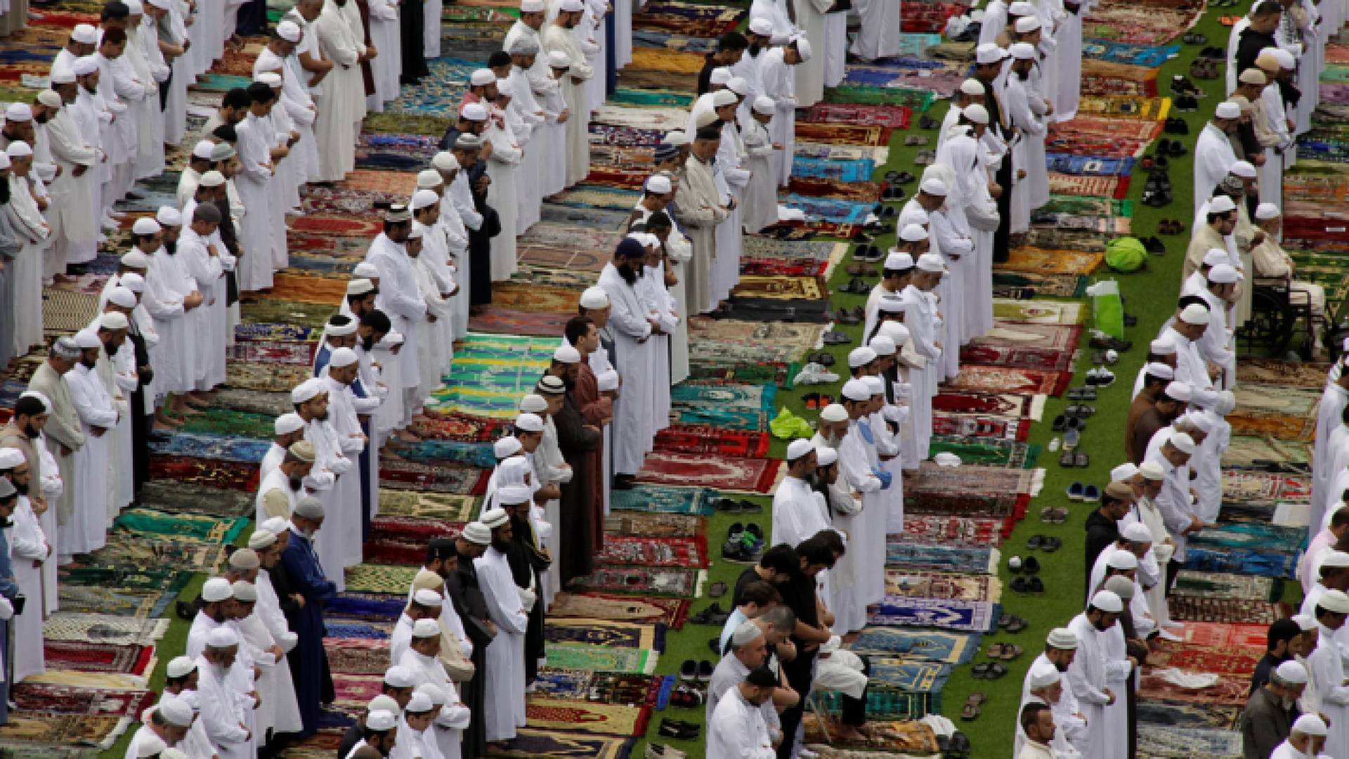 صورة أرشيفية من صلاة العيد في سنغافورة