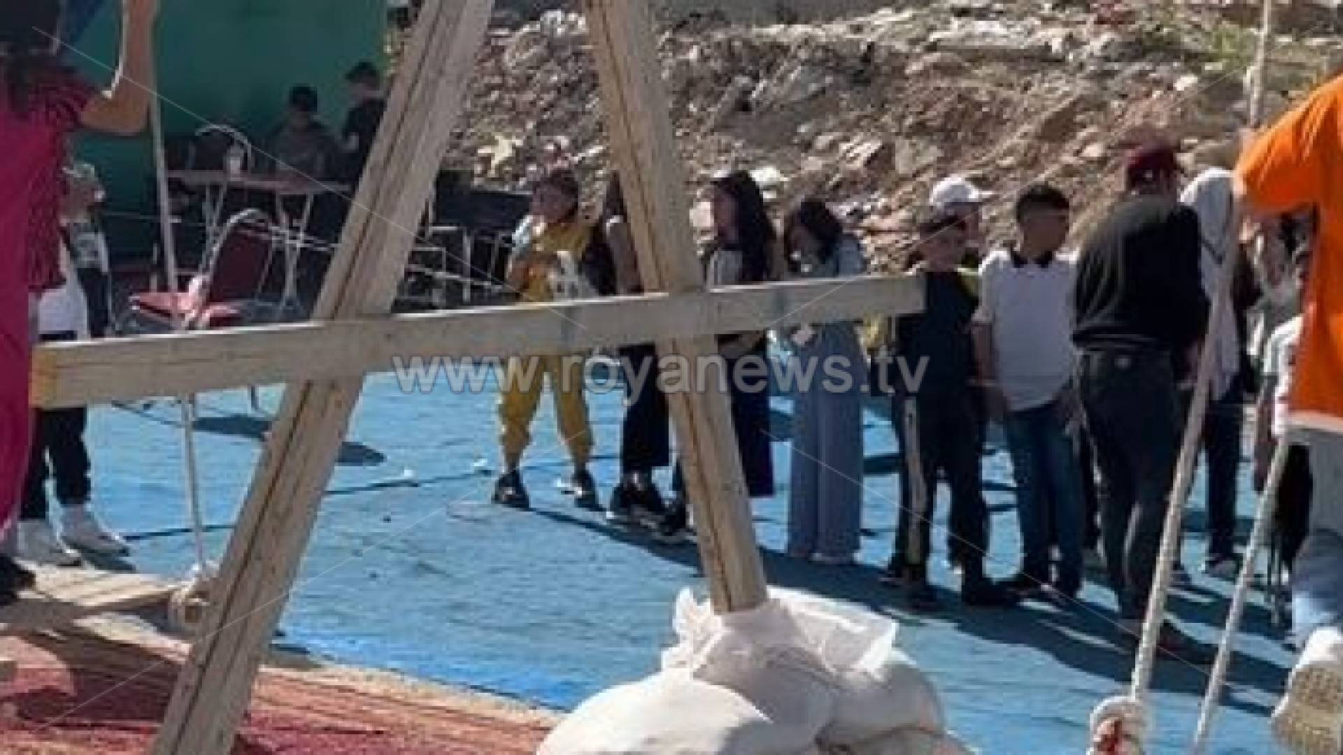 صورة للأطفال وهم يلعبون