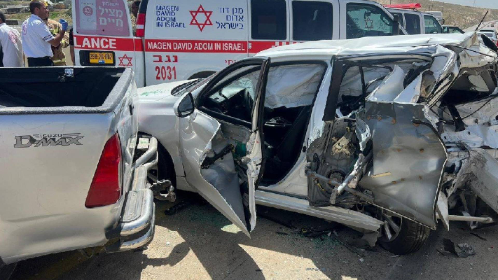 من مكان الحادث