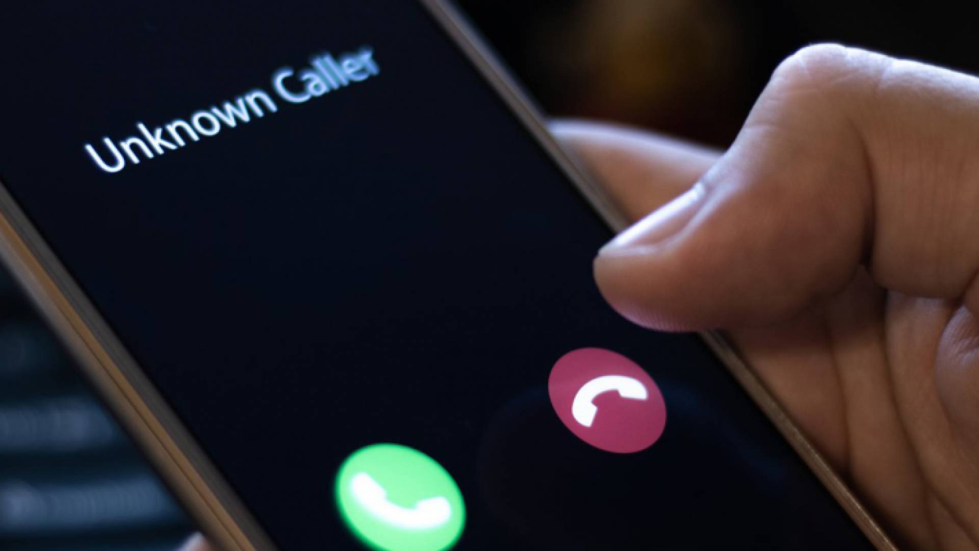 مكالمة مجهولة المصدر