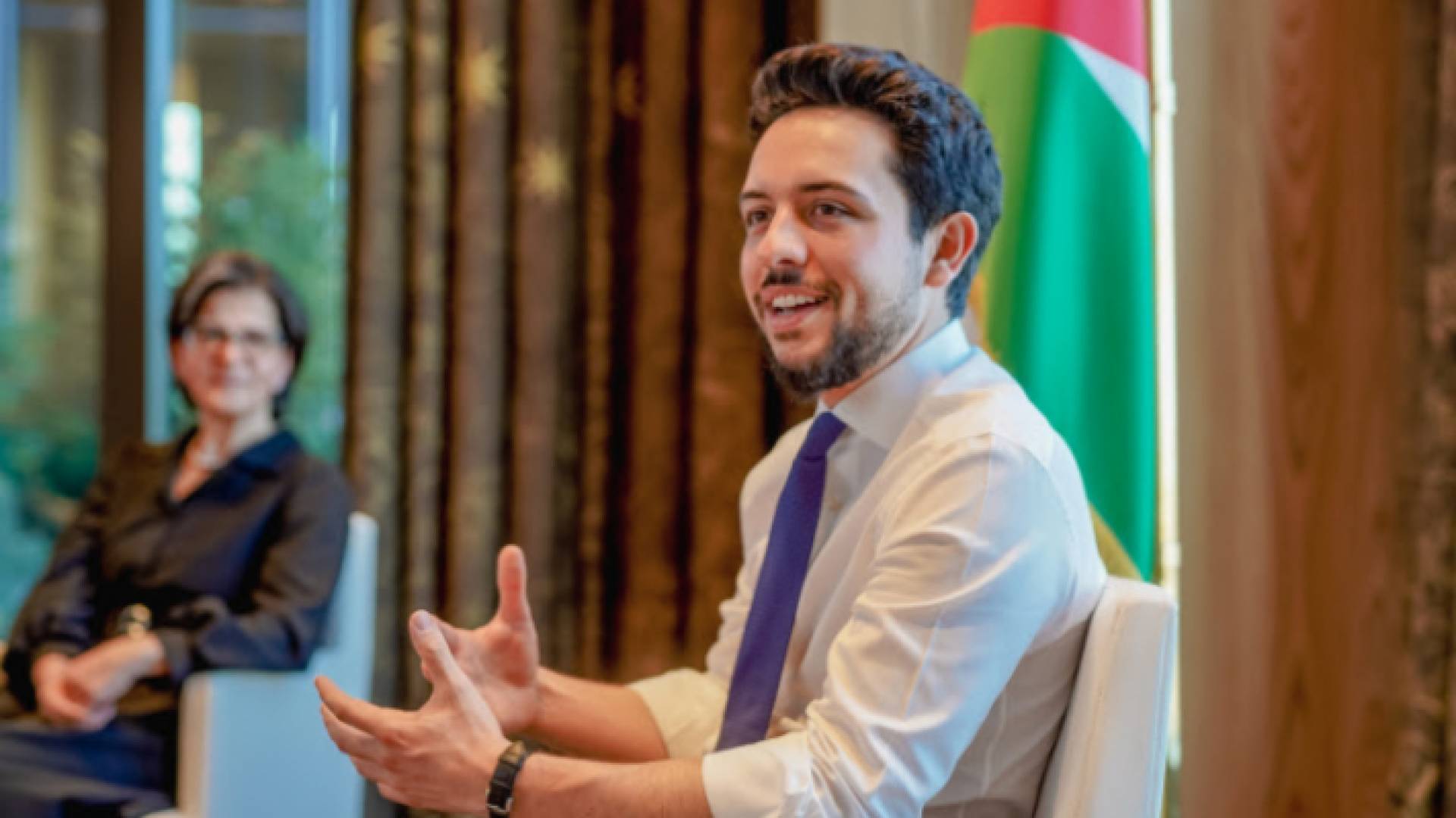 ولي العهد الأمير حسين بن عبدالله