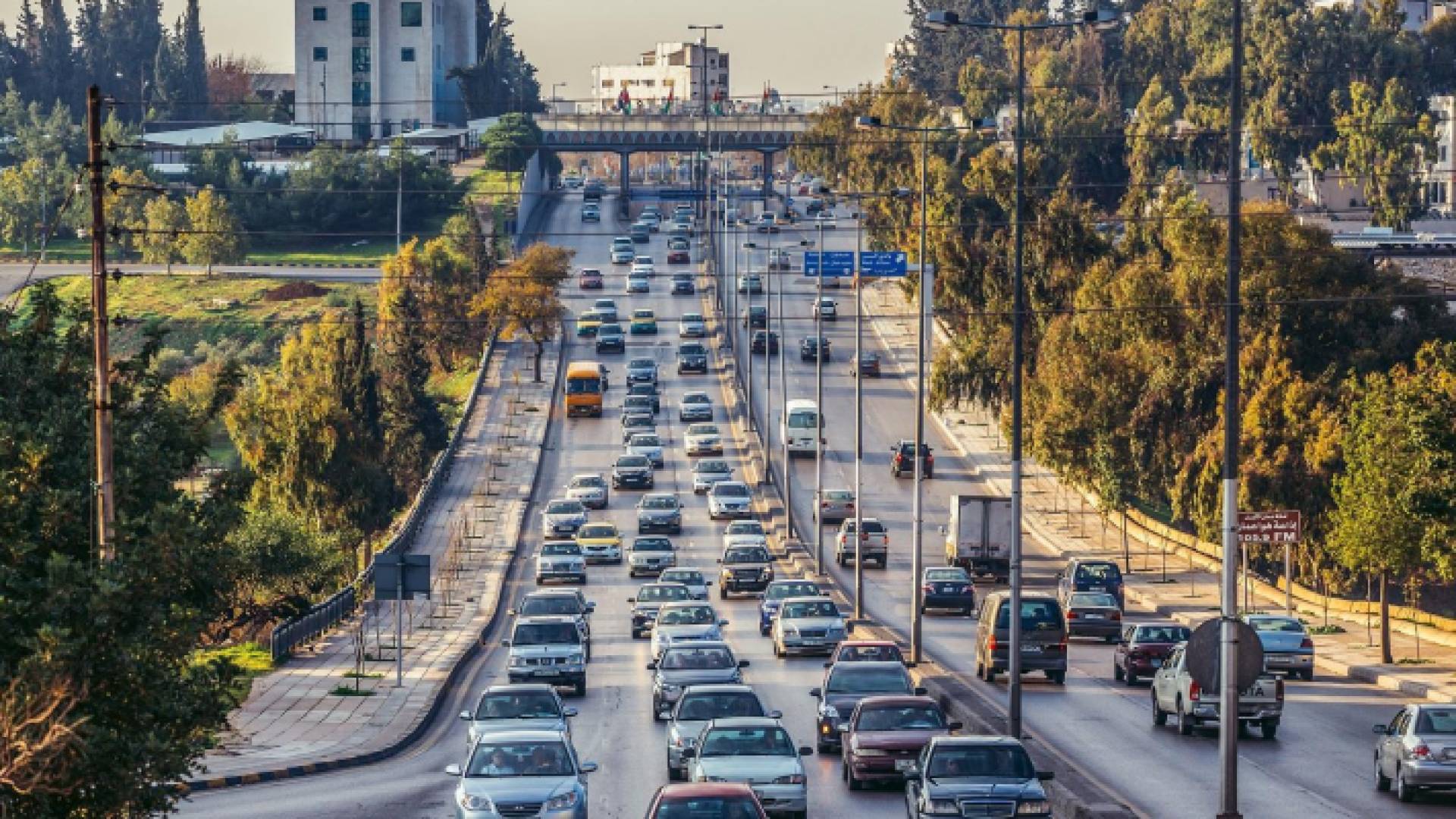 صورة أرشيفية لنفق الدوار الرابع قرب رئاسة الوزراء