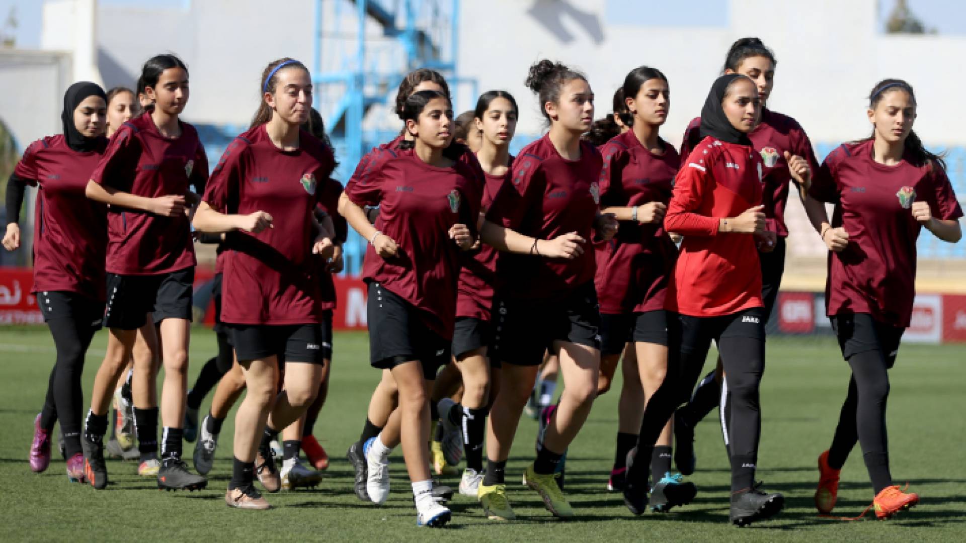 من تدريبات المنتخب الوطني