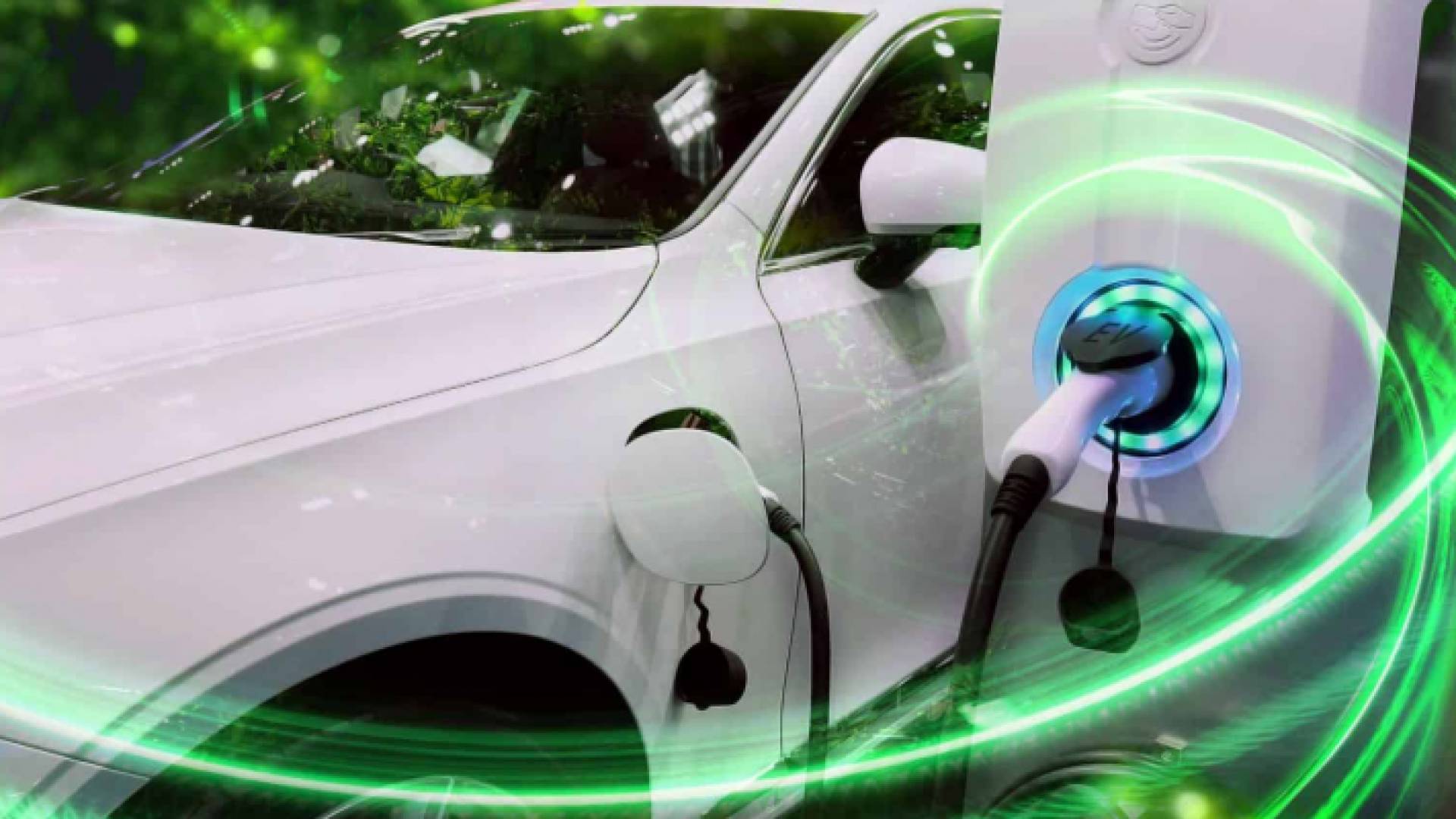 سيارة تعمل على الكهرباء