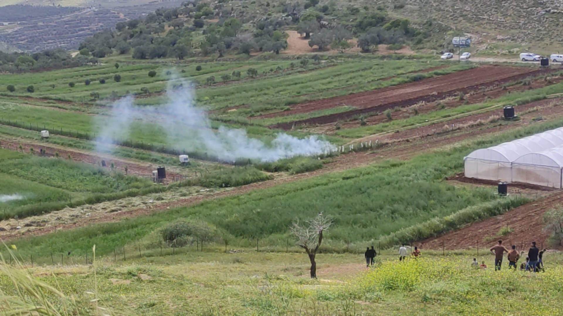 جانب من المواجهات