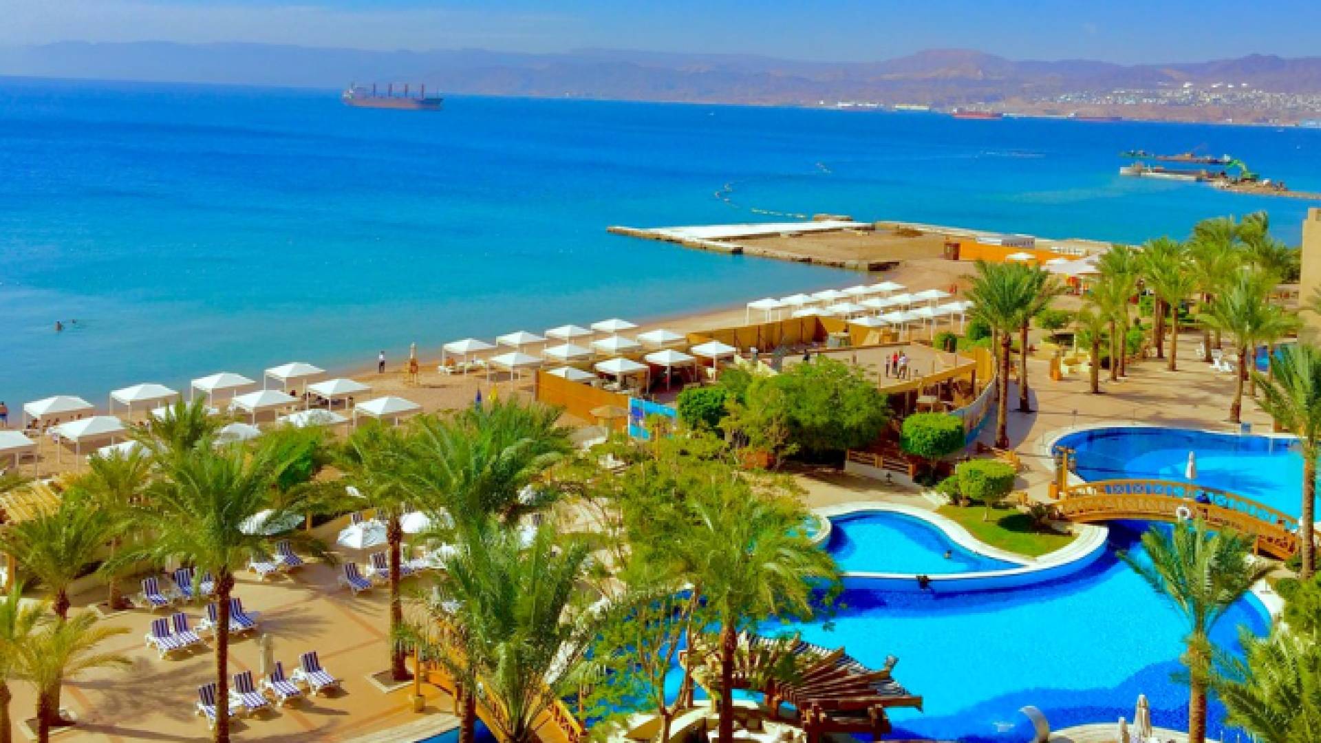 منظر عام لمحافظة العقبة