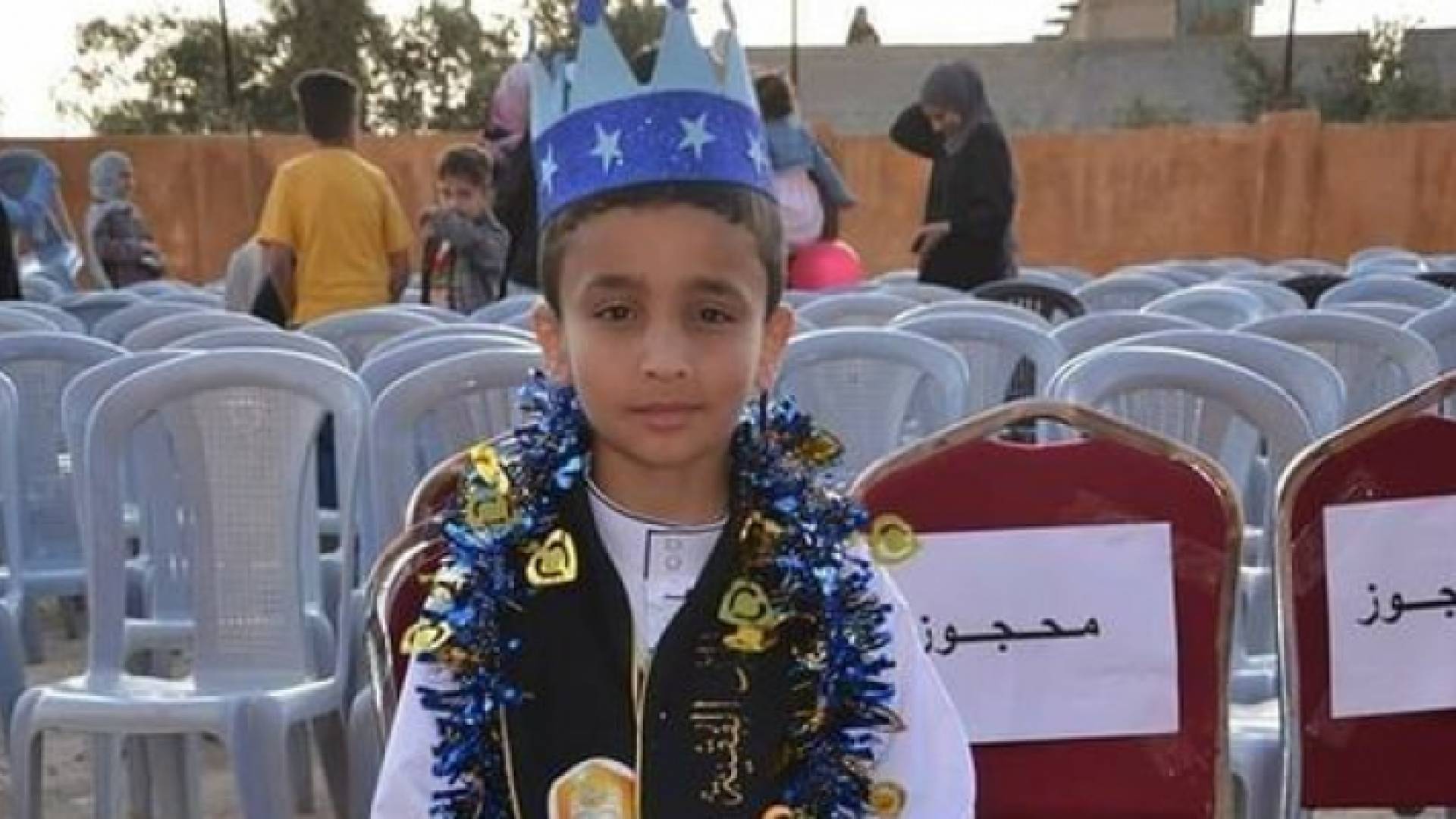 الطفل أحمد الفقيه 9 أعوام الحافظ للقرآن الكريم