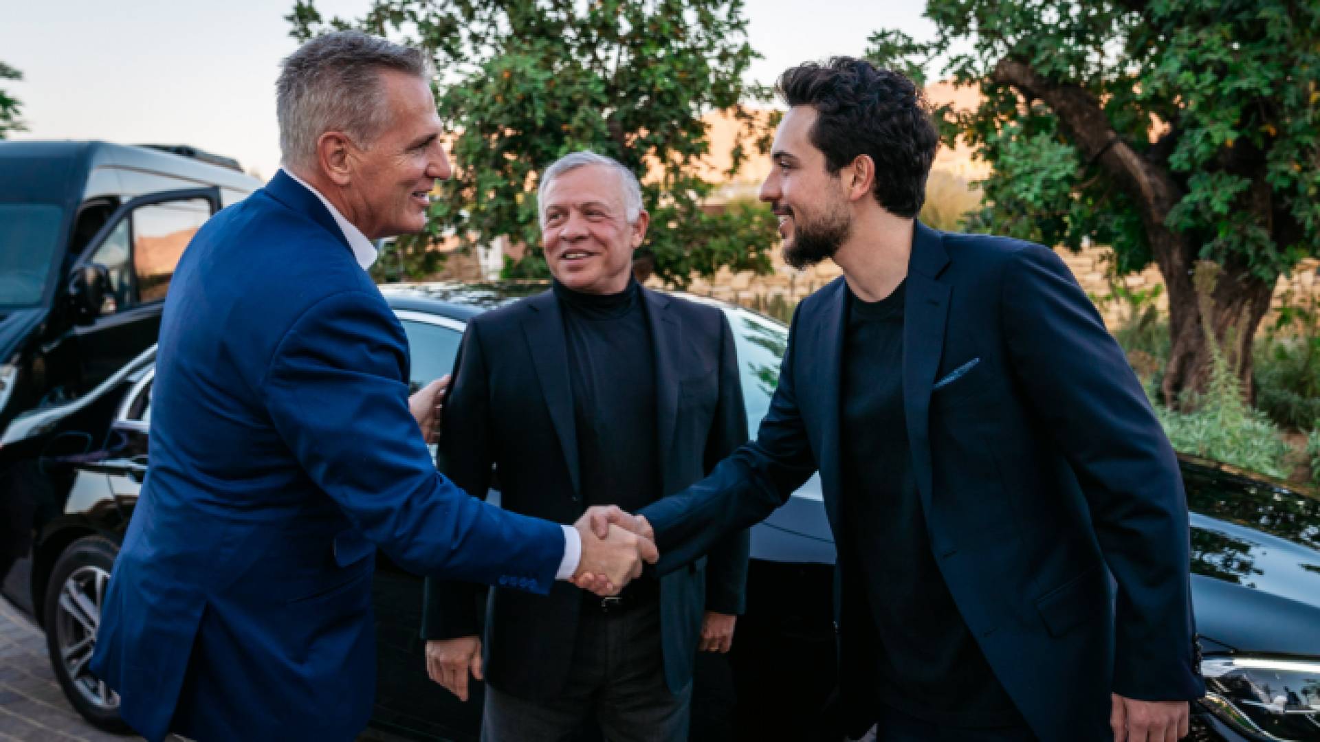 الملك يستقبل وفدا من الكونغرس برئاسة رئيس مجلس النواب الأمريكي