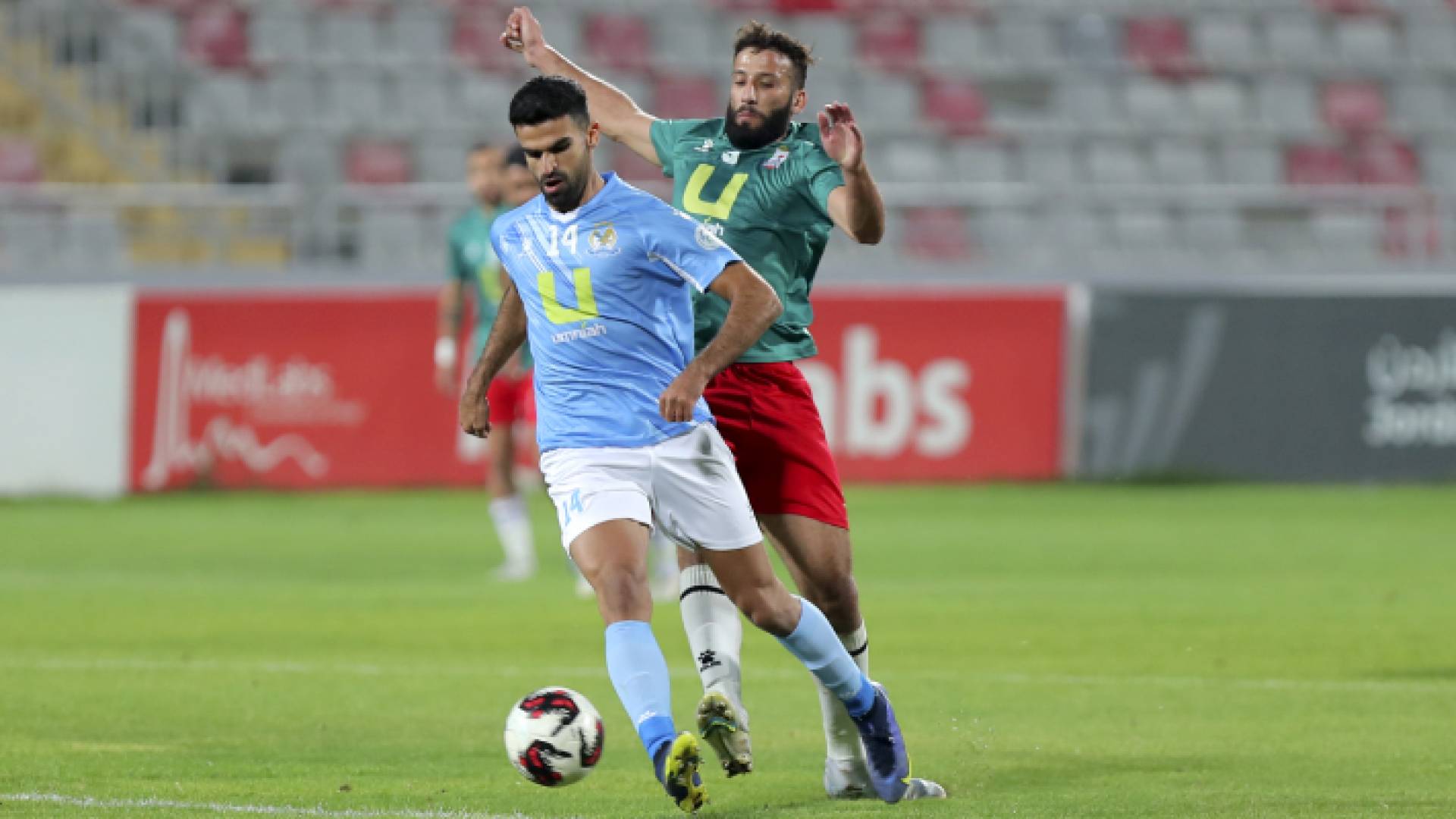 من مباراة سابقة بين الوحدات والفيصلي