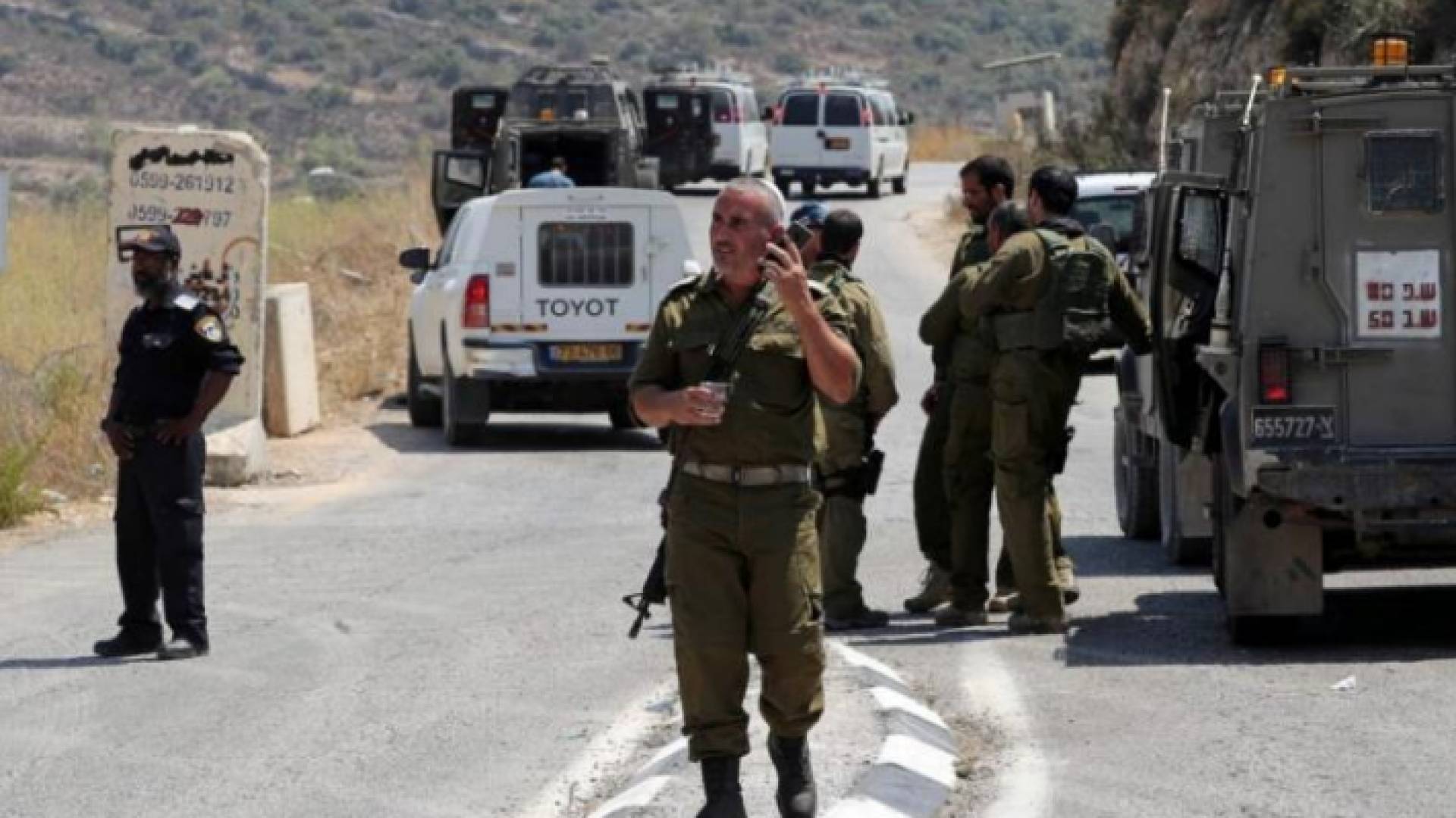 قوات الاحتلال تحاصر مداخل مدينة أريحا