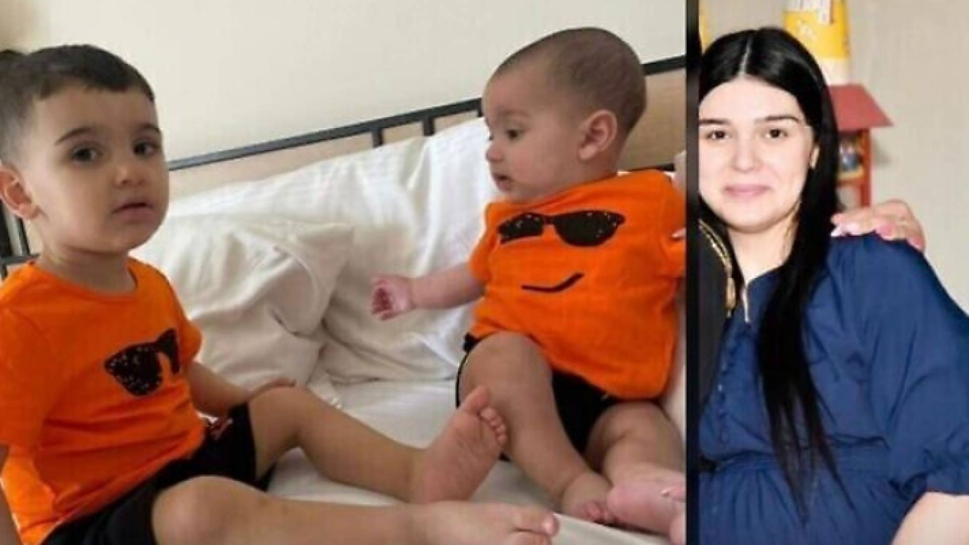 الشابة المغدورة براءة جابر مصاروة وطفليها