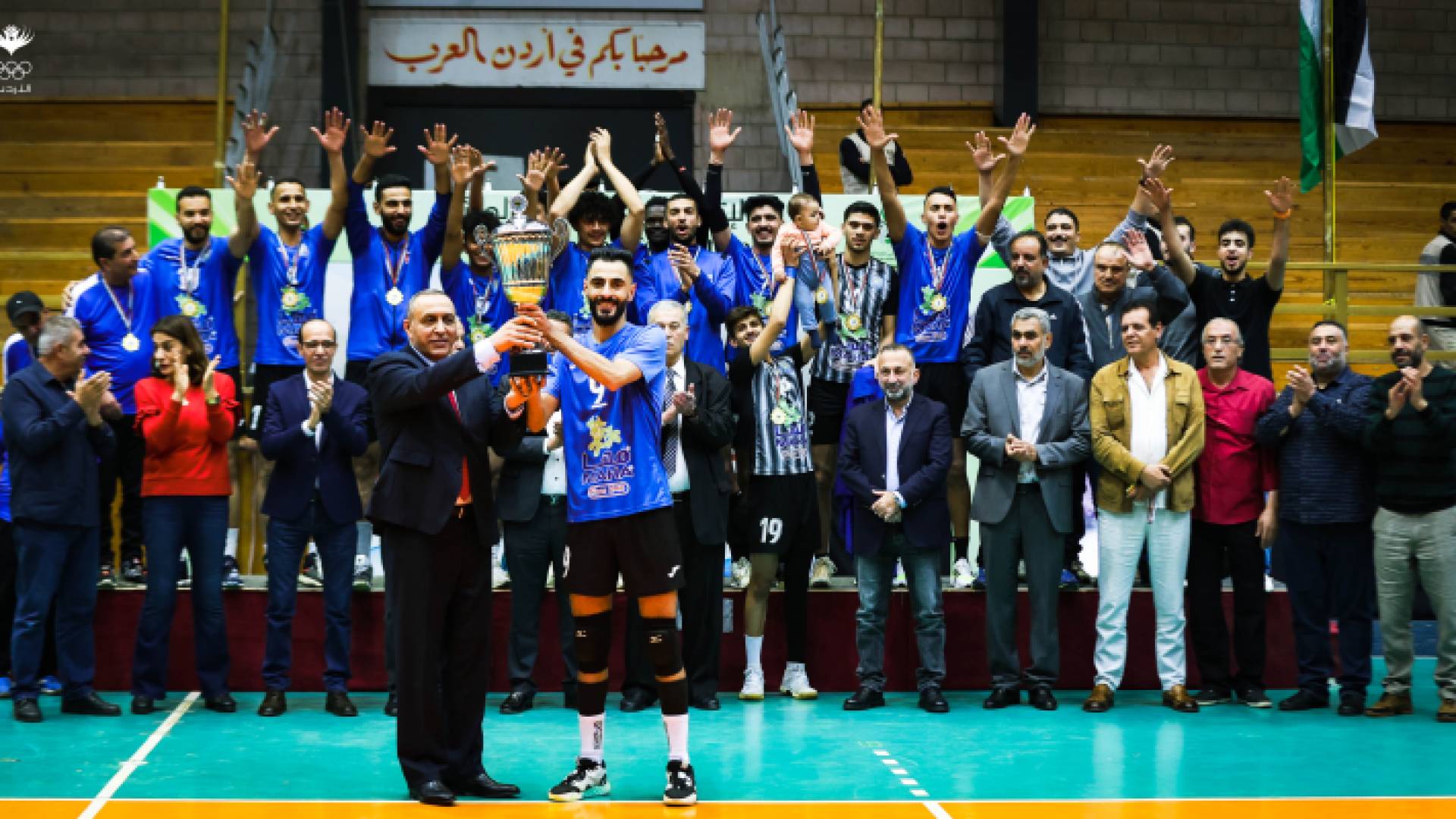 من تتويج شباب الحسين