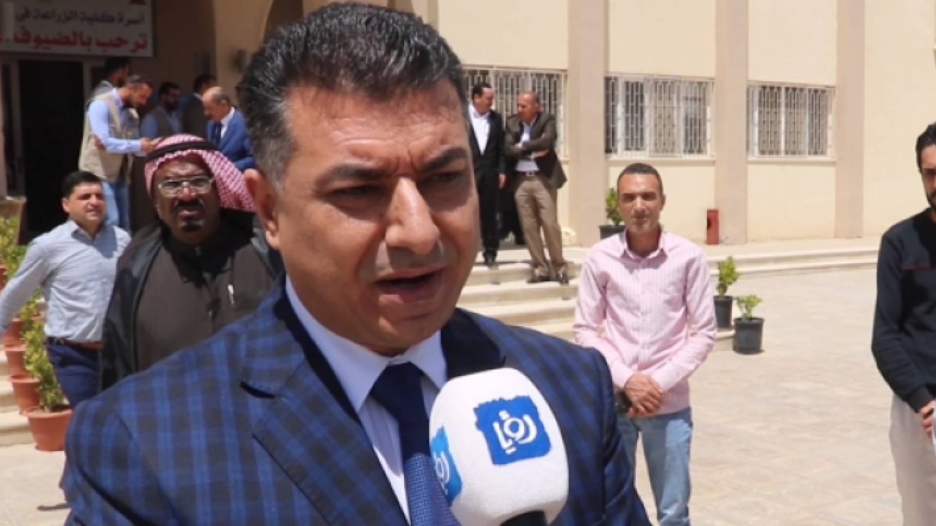 وزير الزراعة خالد الحنيفات في حديثه لـ"رؤيا"